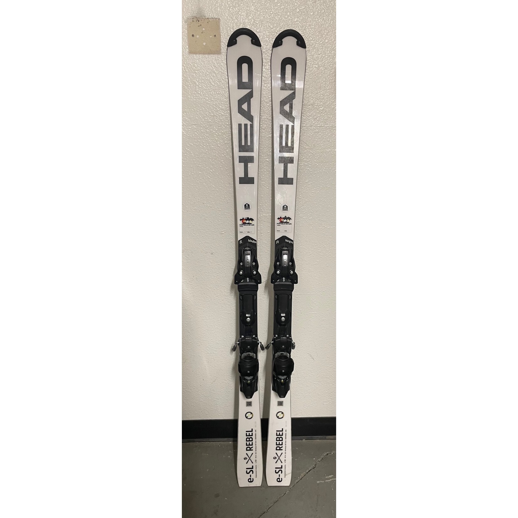 HEAD/TYROLIA HEAD 2024 WCR E-SL REBEL SW RP WCR 14 151CM + HEAD FREEFLEX 14 ST USED
