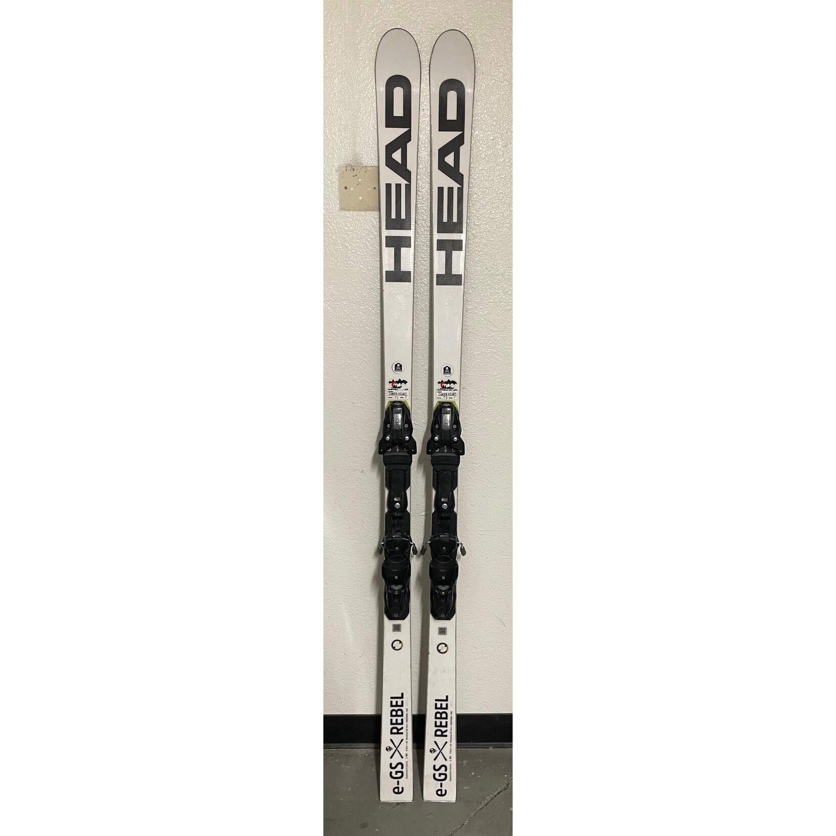 HEAD/TYROLIA HEAD 2024 WCR E-GS REBEL SW RP WCR T 181CM + HEAD FREEFLEX 14 ST USED
