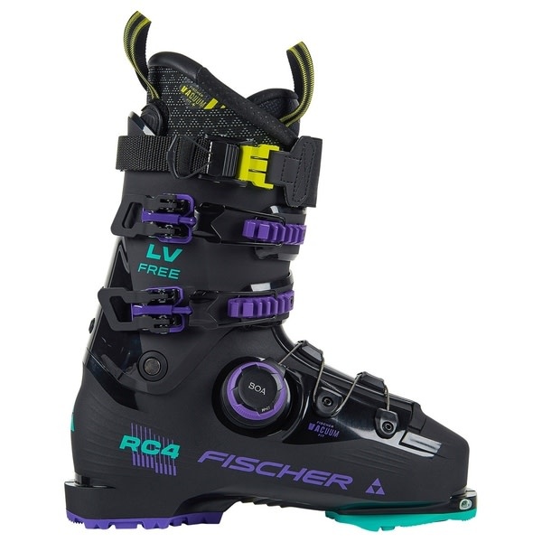 FISCHER 2027 SKI BOOTS RC4 FREE 120 LV BOA VAC GW DYN BLACK