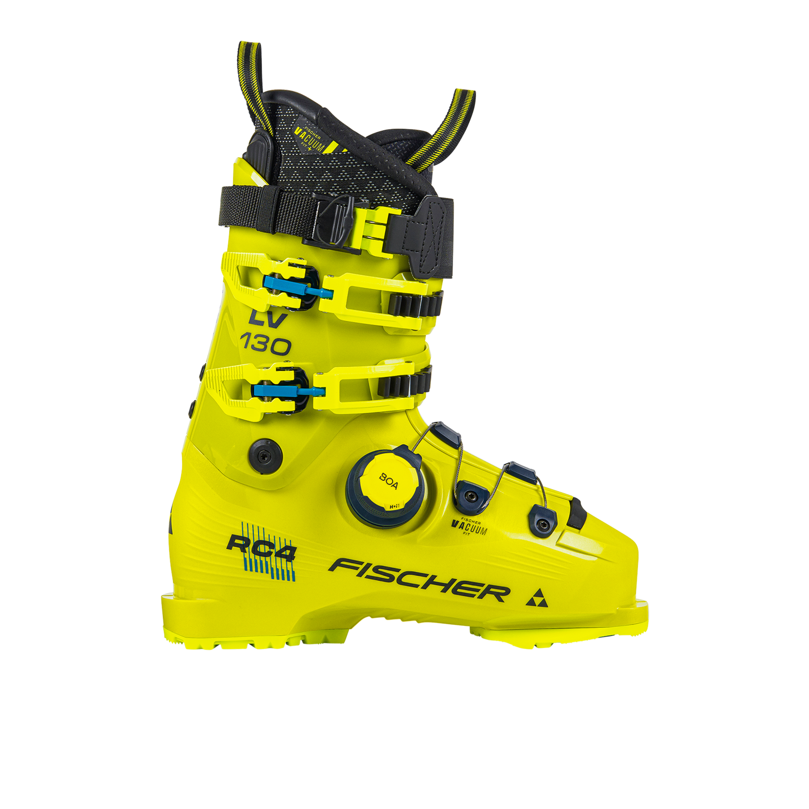 FISCHER FISCHER 2027 SKI BOOTS RC4 130 LV BOA VAC GW YELLOW