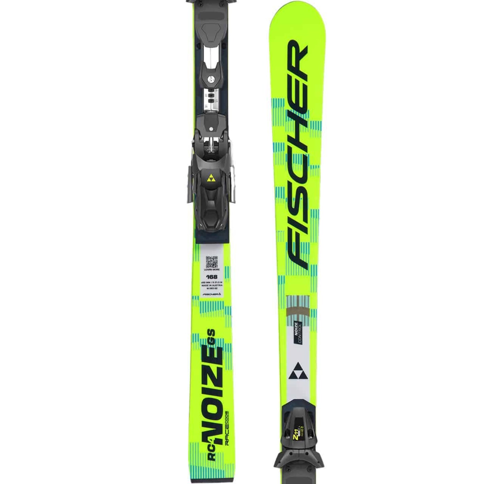 FISCHER FISCHER 2027 SKIS RC4 NOIZE GS JR M PLATE (123-153)