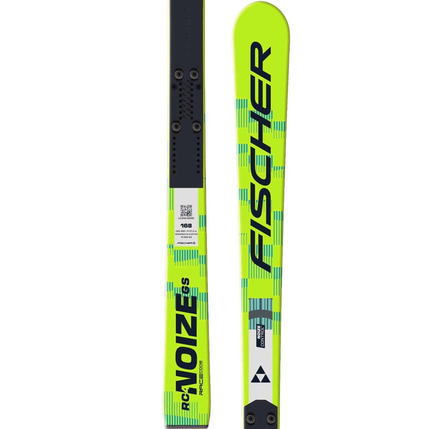 FISCHER FISCHER 2027 SKIS RC4 NOIZE GS JR M PLATE w/NOIZE CONTROL (158-168)