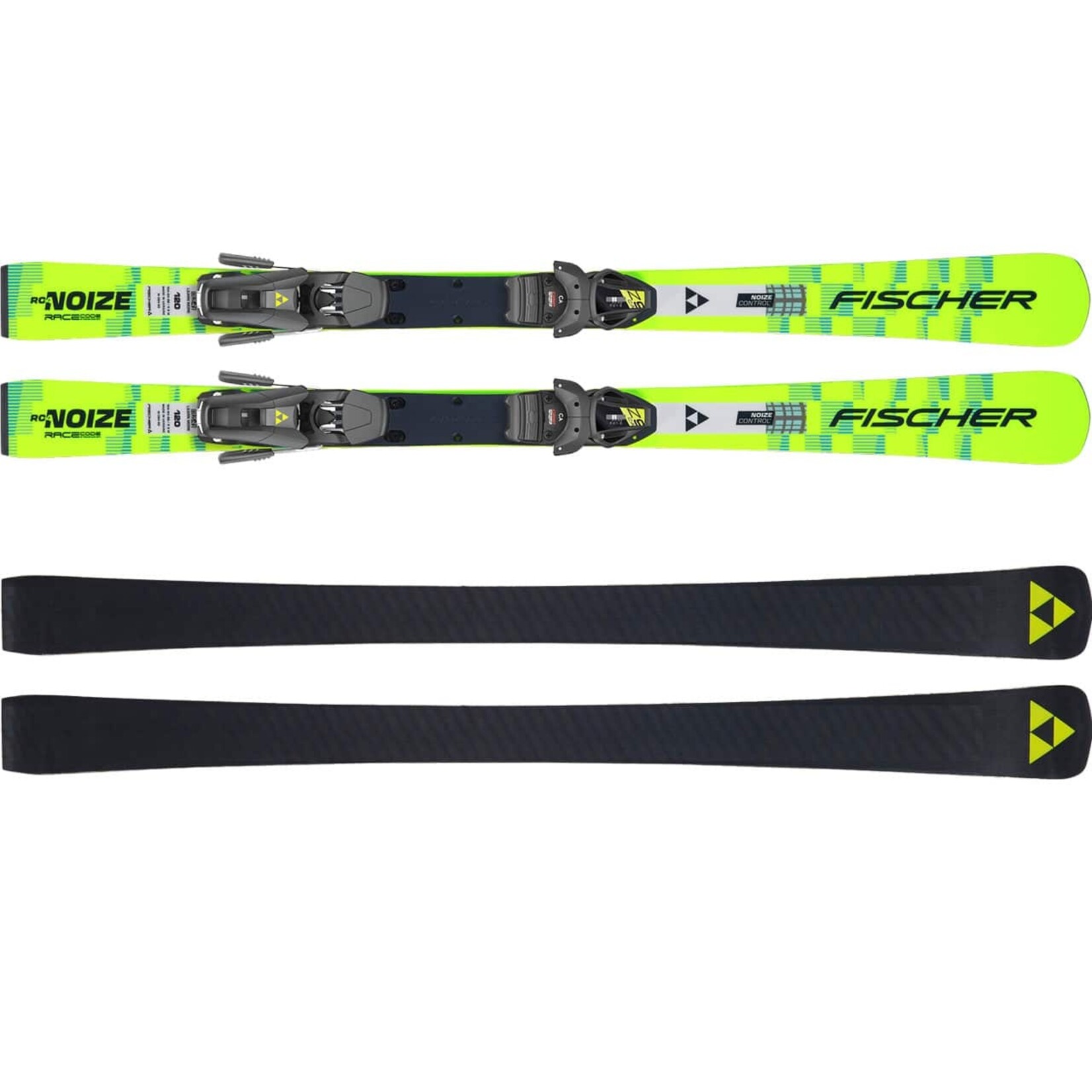 FISCHER FISCHER 2027 SKIS RC4 NOIZE JR M/O PLATE (115-140)