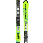 FISCHER FISCHER 2027 SKIS RC4 NOIZE SL JR M PLATE (130-135)