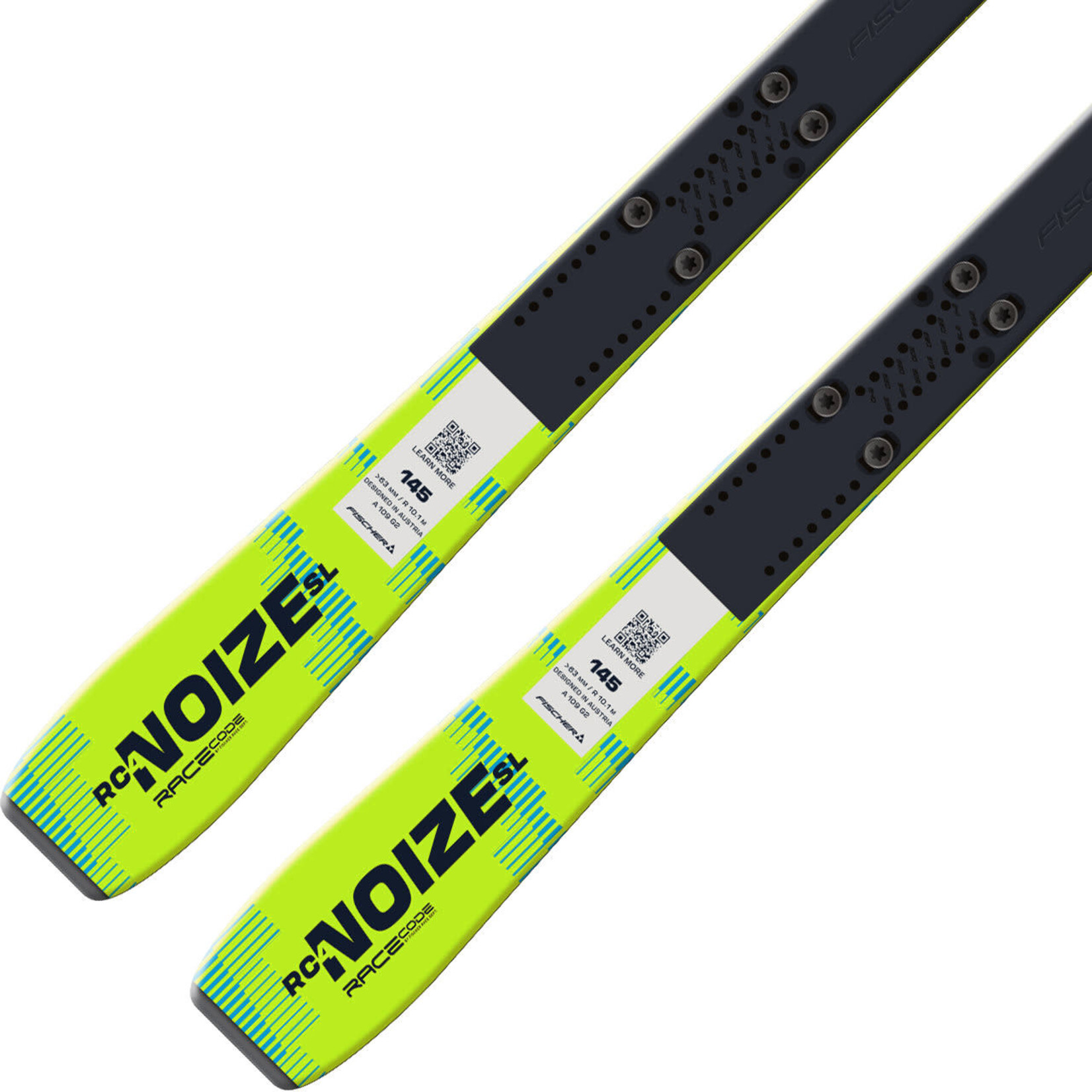 FISCHER FISCHER 2027 SKIS RC4 NOIZE SL JR M PLATE w/NOIZE CONTROL (140-150)