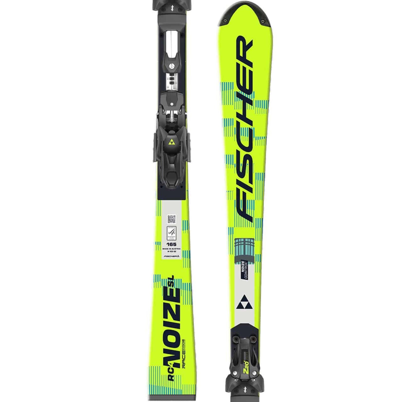 FISCHER RENTAL FLEET FISCHER SKIS+BINDING 2026 RC4 NOIZE SL MN M-PLATE 165CM + FF Z13GW USED 165CM