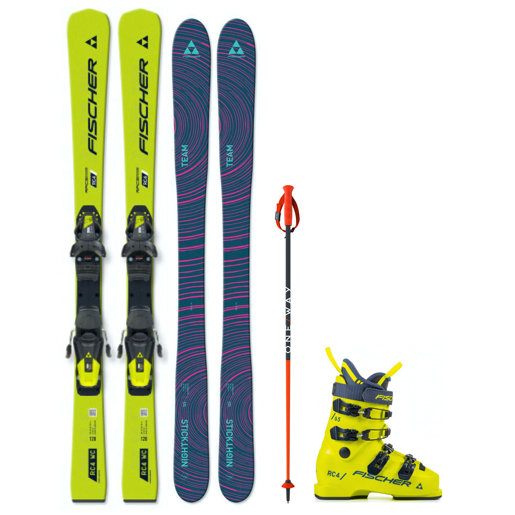 LEASE-SEASON-JUNIOR YSL WC 10 & UP x2 SKI PACKAGE