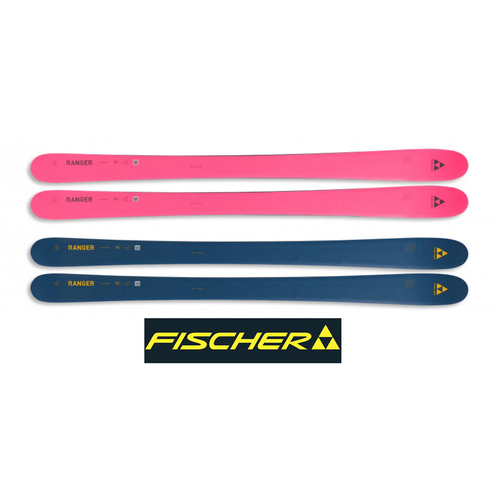 FISCHER RENTAL SEASON SKIS+BINDING FISCHER RANGER TEAM (162-182) + ATTACK 11