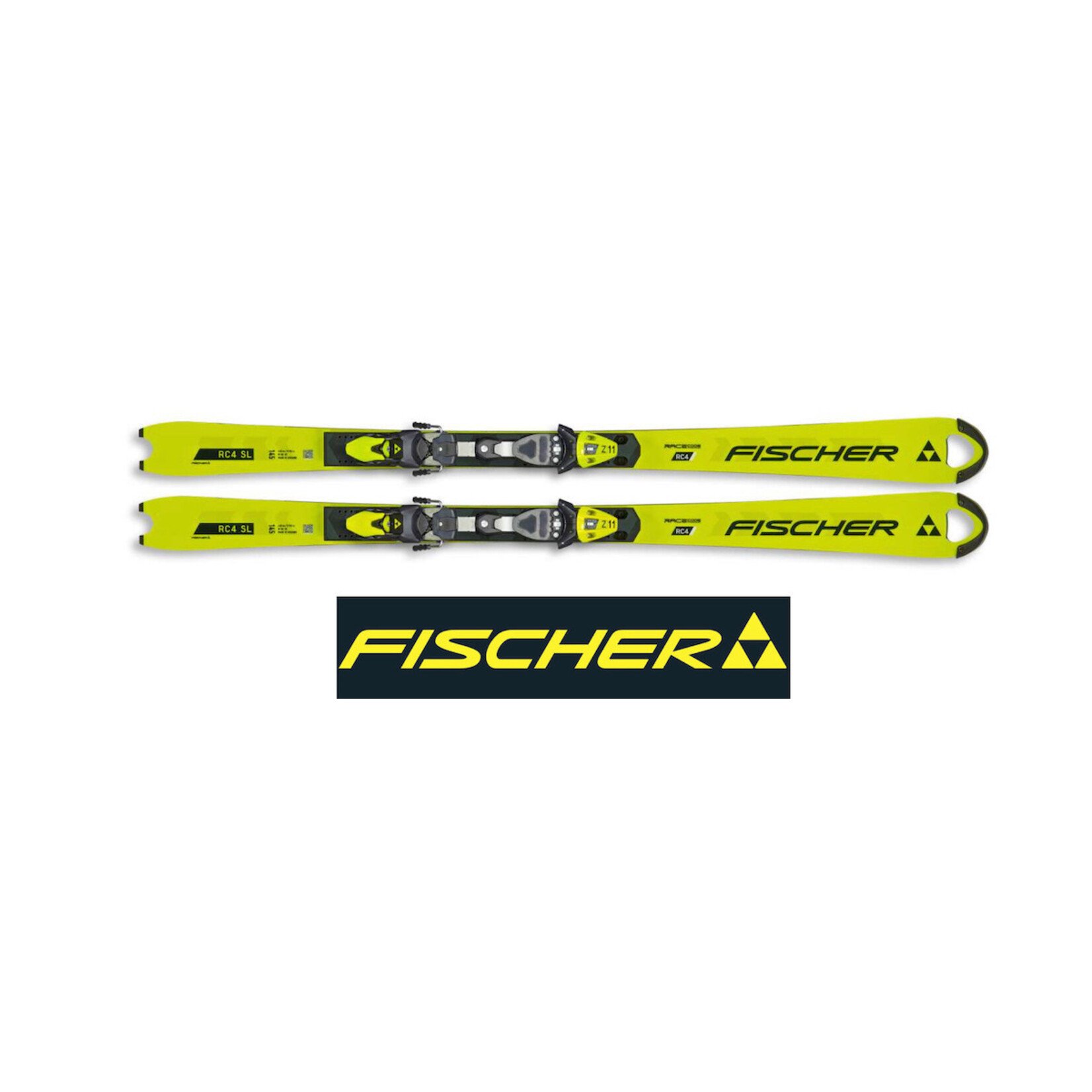 FISCHER RENTAL SEASON SKIS+BINDING FISCHER RC4 WC SL (140-150) + Z11