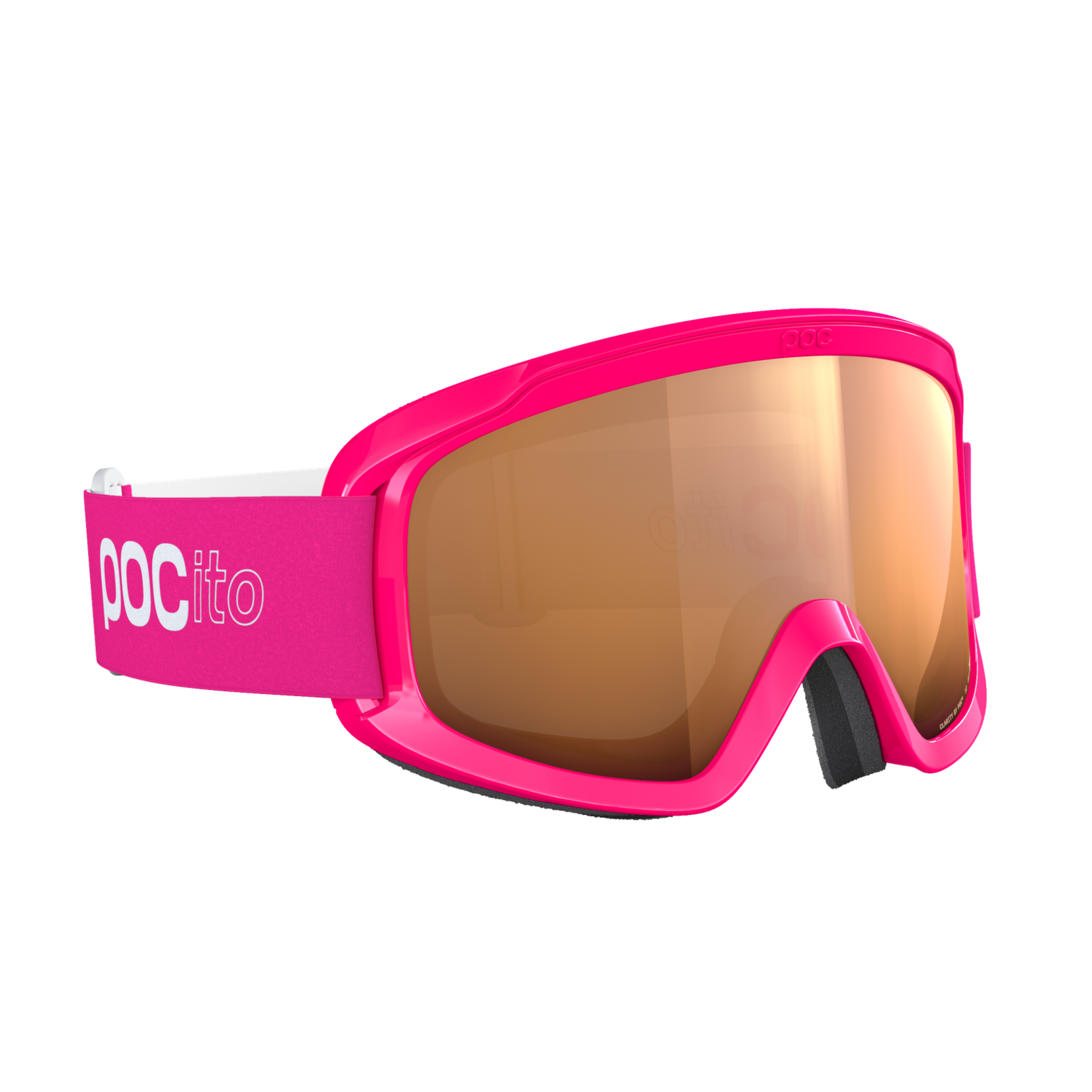 POC POC GOGGLE POCITO OPSIN FLUORESCENT PINK PARTLY SUNNY ORANGE CAT2