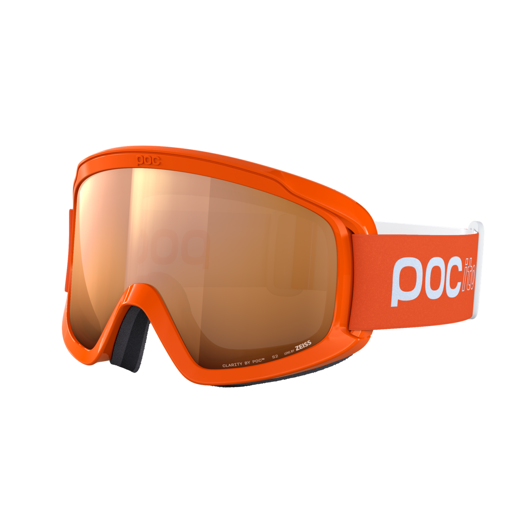 POC POC GOGGLE POCITO OPSIN FLUORESCENT ORANGE PARTLY SUNNY ORANGE CAT2