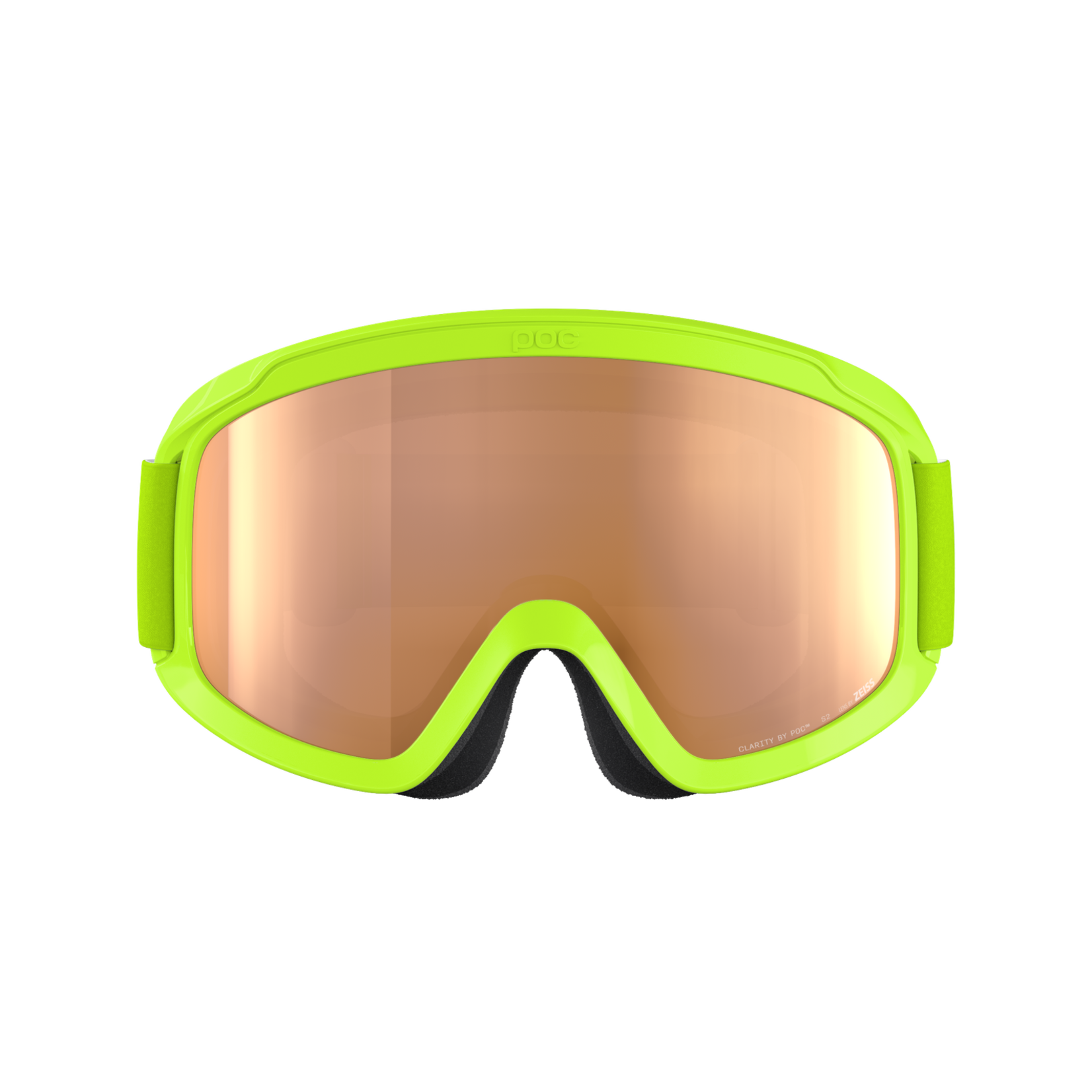 POC POC GOGGLE POCITO OPSIN FLUORESCENT YELLOW PARTLY SUNNY ORANGE CAT2
