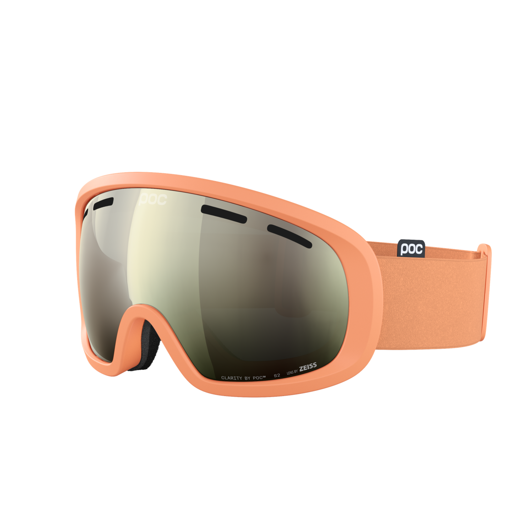 POC POC GOGGLE FOVEA MID APRICOT SUNSTONE PARTLY SUNNY IVORY CAT2