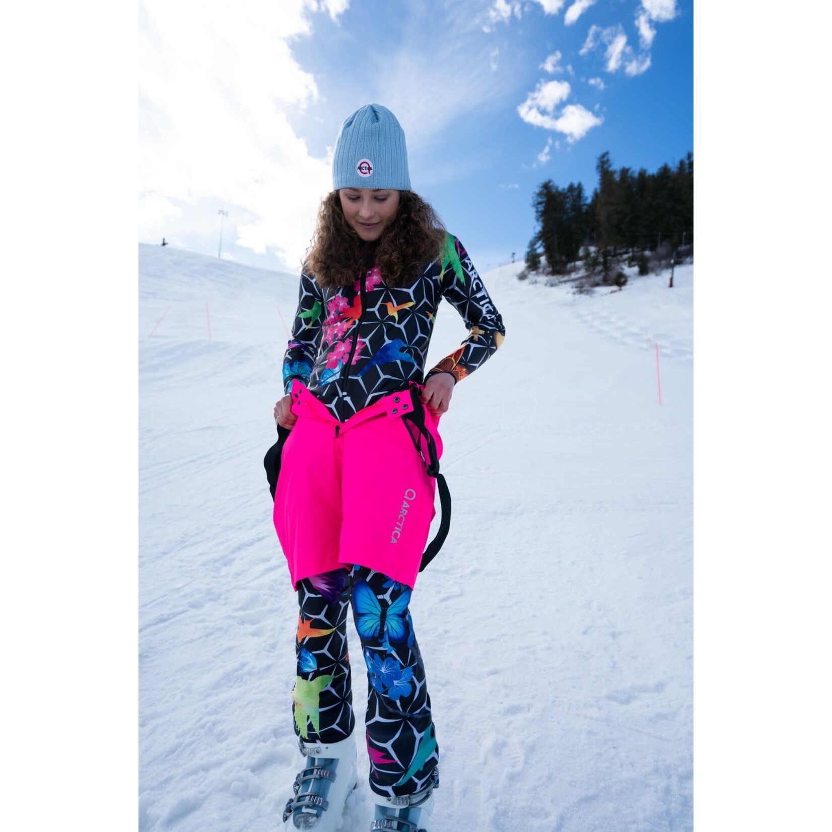 ARCTICA ARCTICA SKI SHORTS ADULT 2.0 TRAINING SHORTS HOT PINK