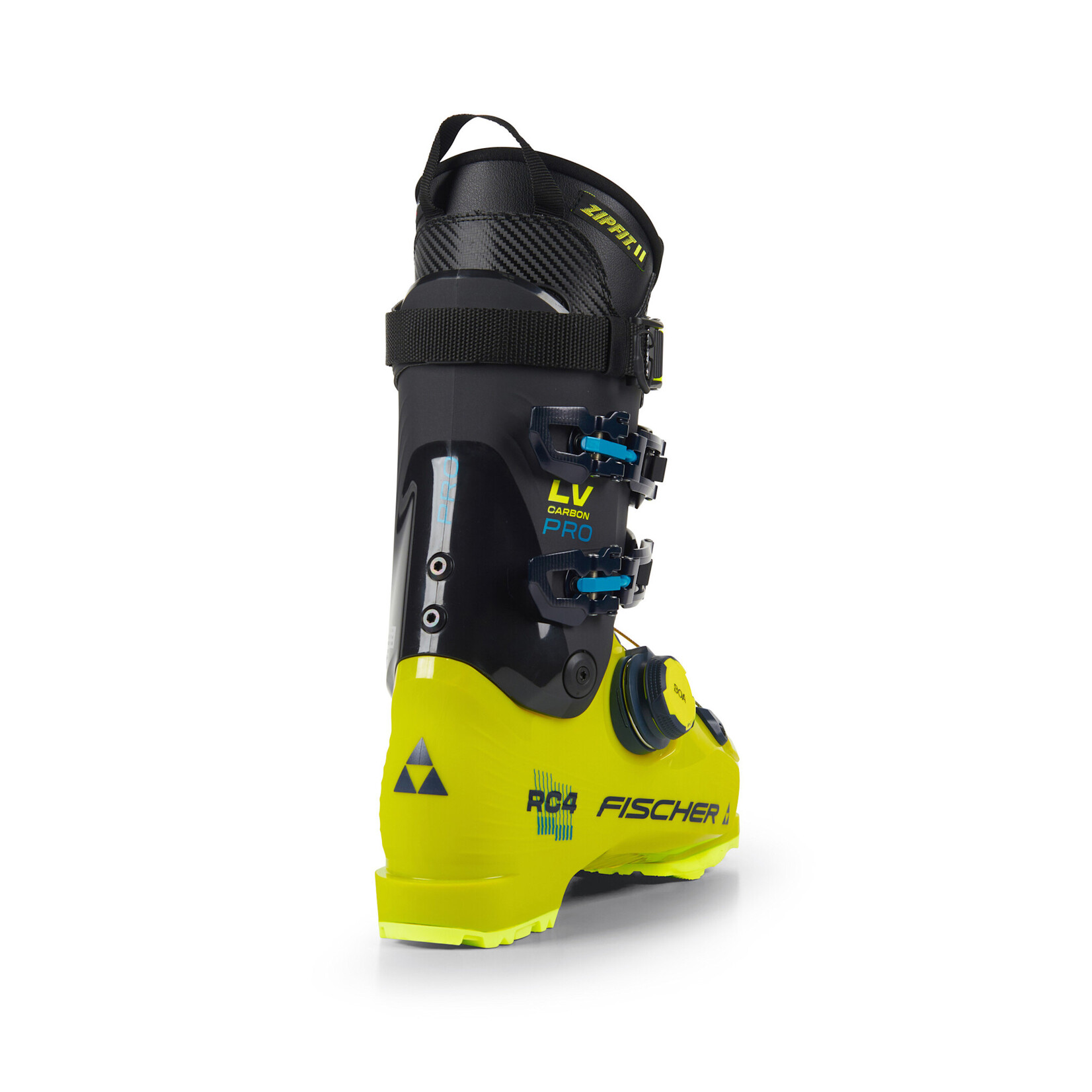 FISCHER FISCHER 2026 SKI BOOTS RC4 CARBON PRO LV BOA ZIPFIT GW YELLOW/CARBON