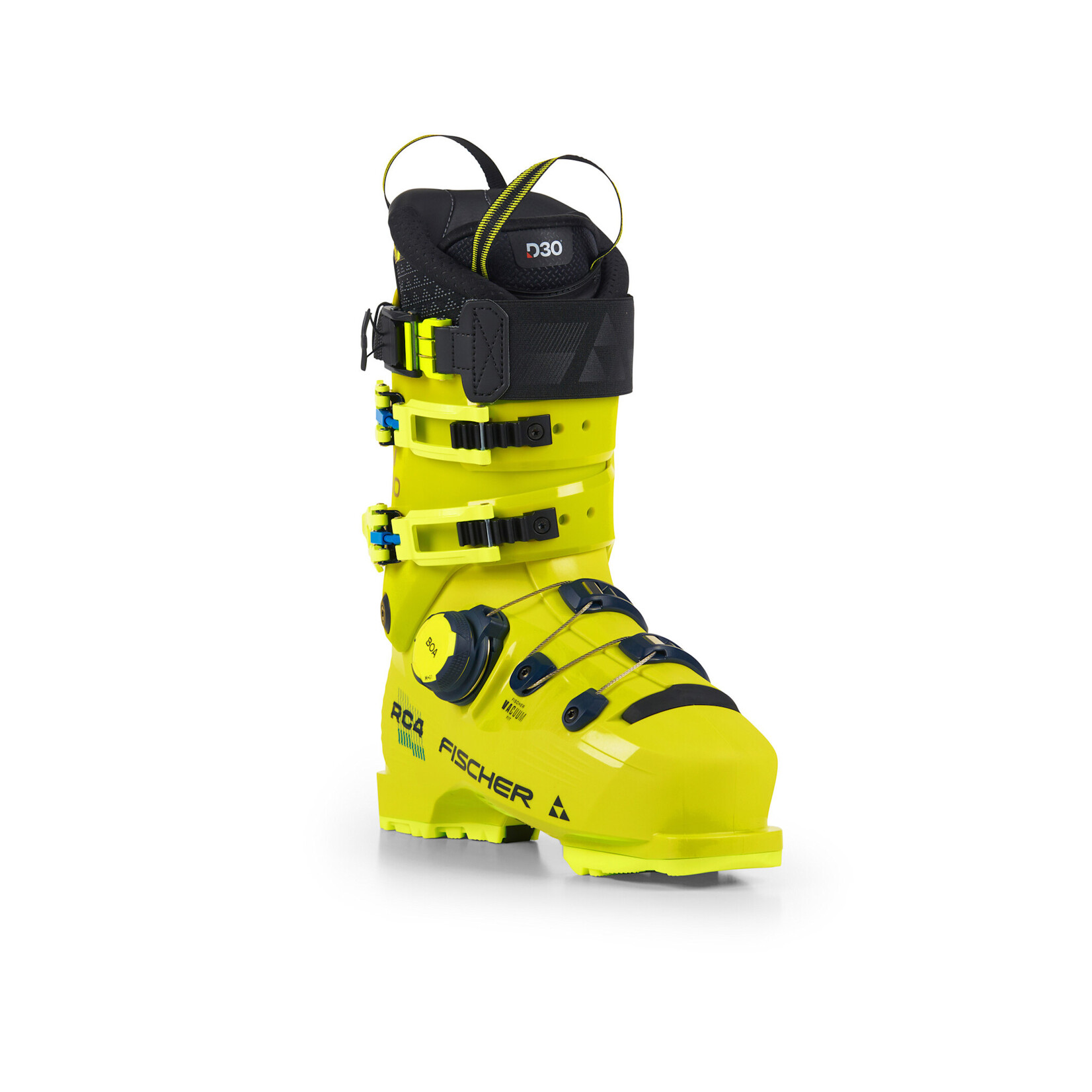 FISCHER 2026 SKI BOOTS RC4 130 LV BOA VAC GW YELLOW