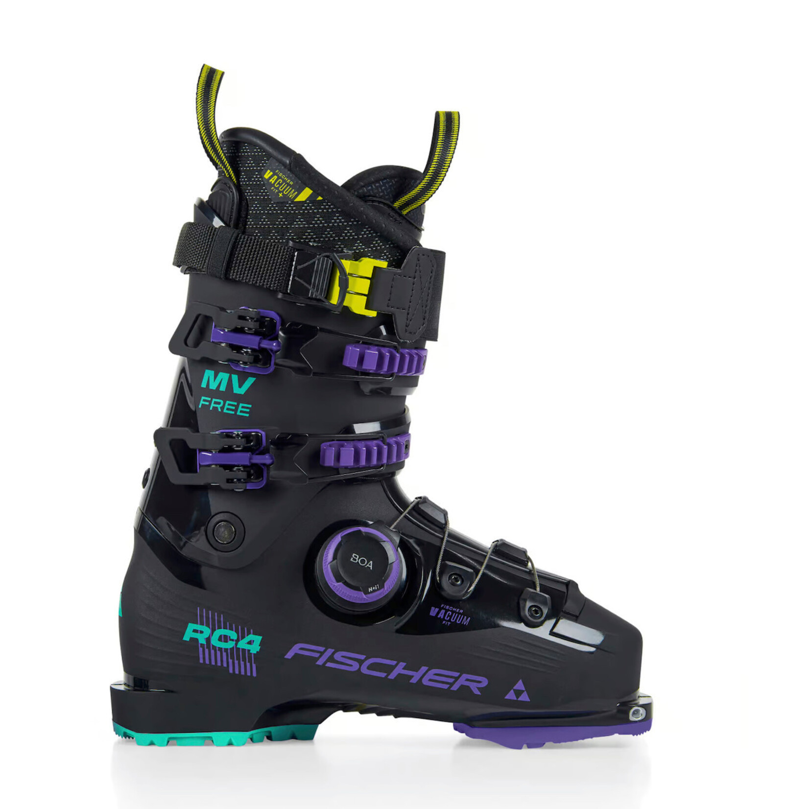 FISCHER FISCHER 2027 SKI BOOTS RC4 FREE 120 MV BOA VAC GW DYN BLACK