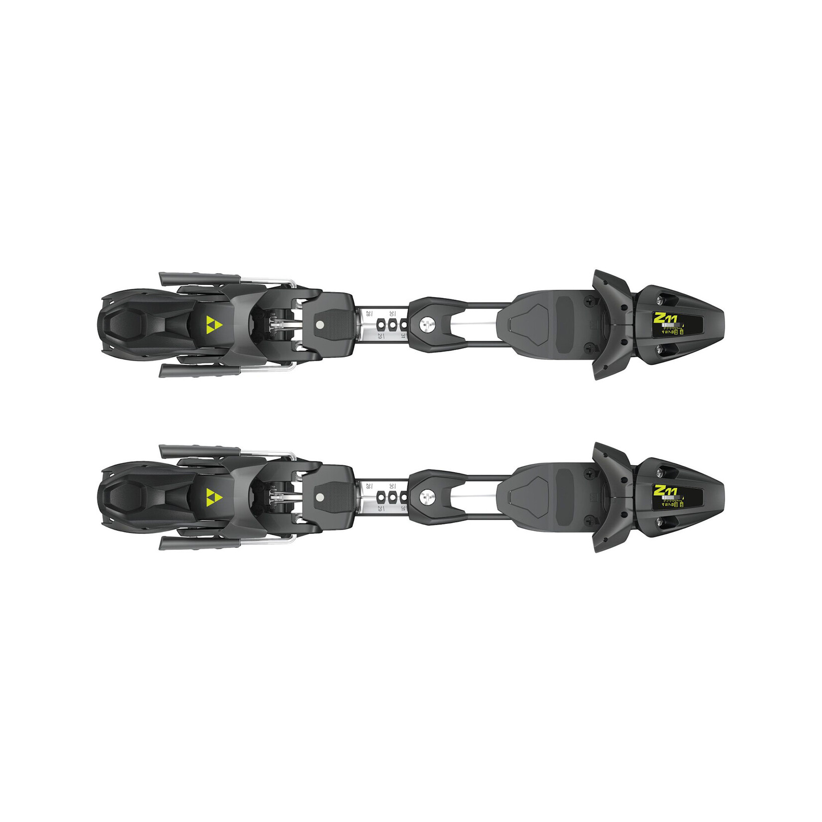 FISCHER FISCHER 2026 SKI BINDINGS RC4 Z11 FREEFLEX  BRAKE 85 [A] MATT BLACK/FL YELLOW