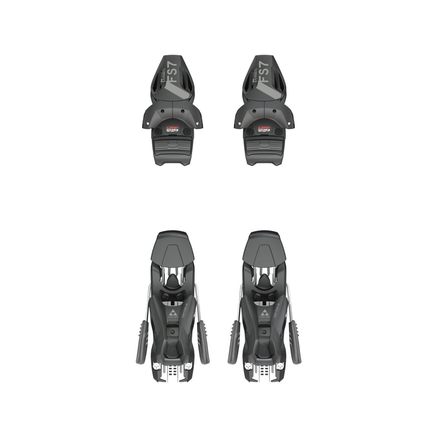 FISCHER FISCHER 2026 SKI BINDINGS FS7 GW CA BRAKE 90 [J] SOLID BLACK/BLACK