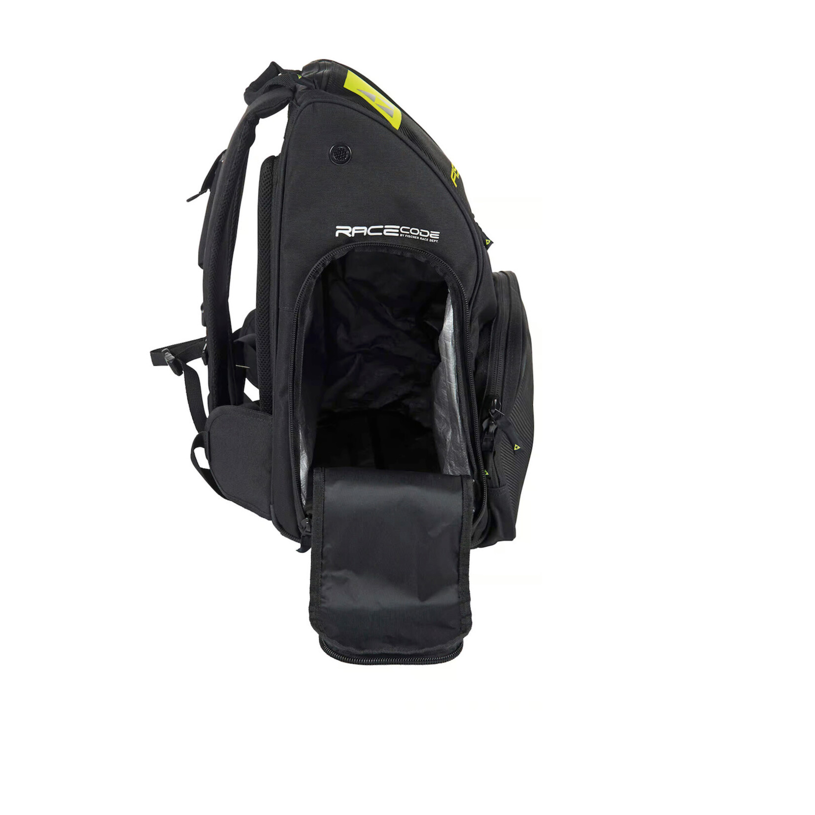 FISCHER FISCHER SKI BAG BACKPACK RACE 70L BLACK/YELLOW