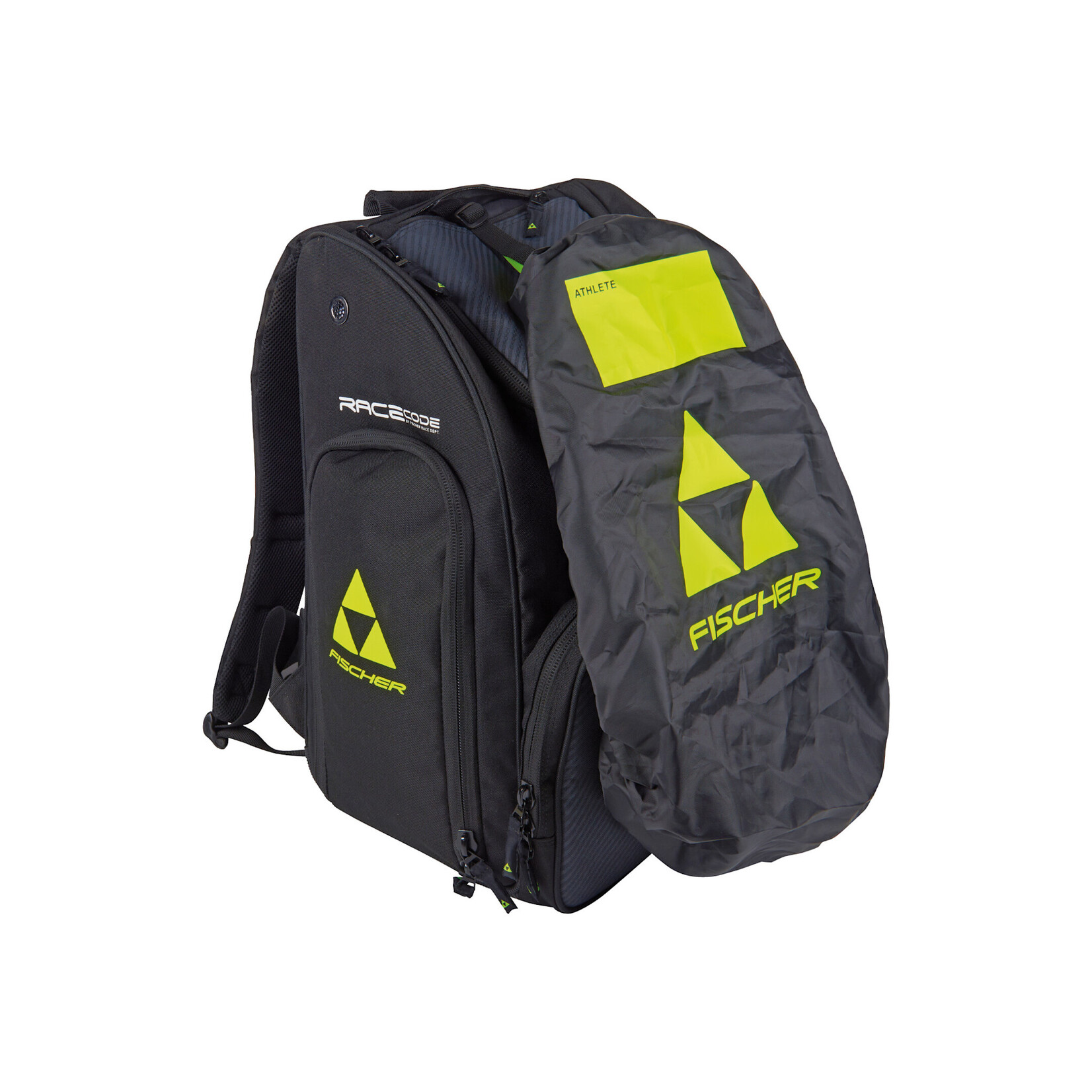FISCHER FISCHER SKI BAG BACKPACK RACE 55L BLACK/YELLOW