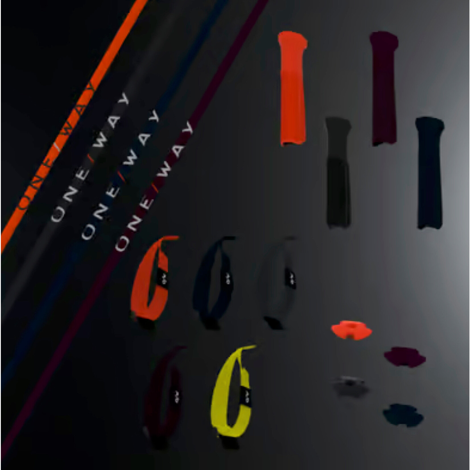 ONE WAY ONE-WAY SKI POLES GTX 14 BUILD-A-KIT 140CM