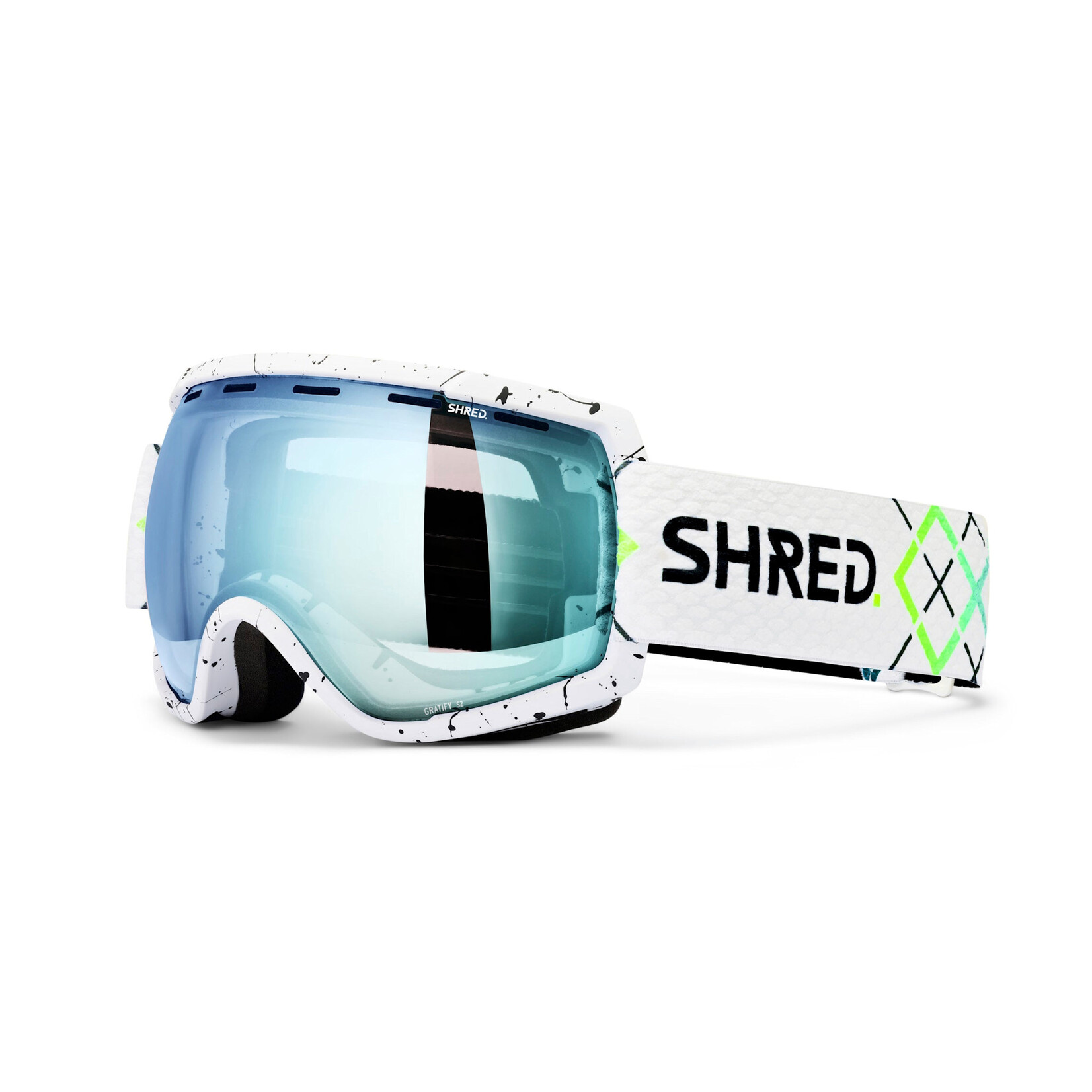 SHRED SHRED SKI GOGGLES RARIFY BIG SHOW GRADER CBL 2.0 ICE