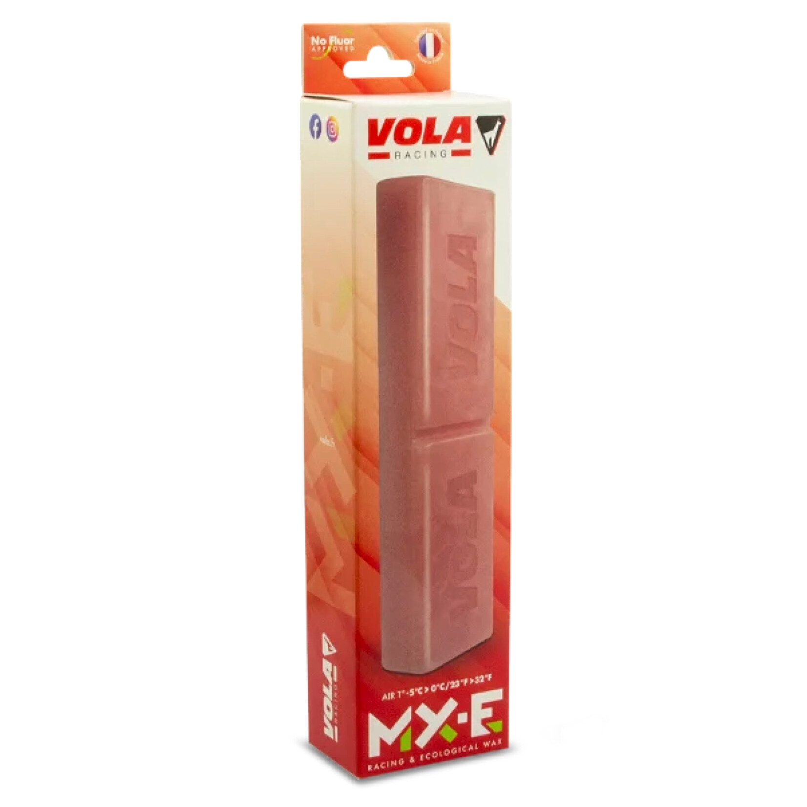 VOLA VOLA WAX MX-E RED -5°C>0°C/23°F>32°F 500G