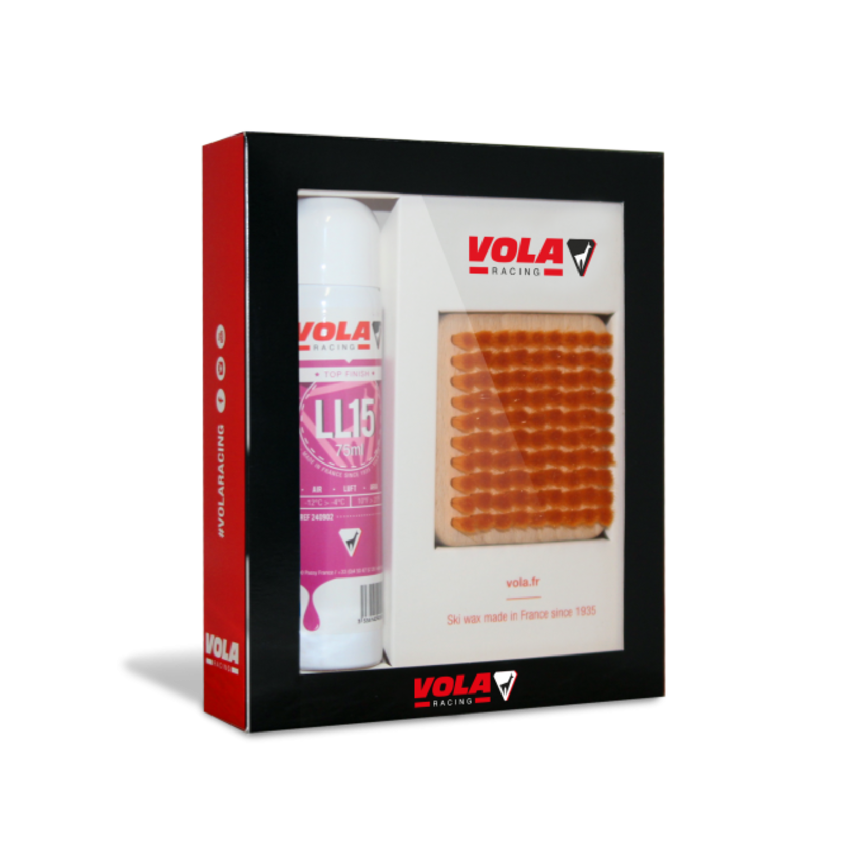 VOLA VOLA WAX ACCELERATOR SPRAY PURPLE + BRUSH/PAD -12°C>-4°C/10°F>25°F 75ML