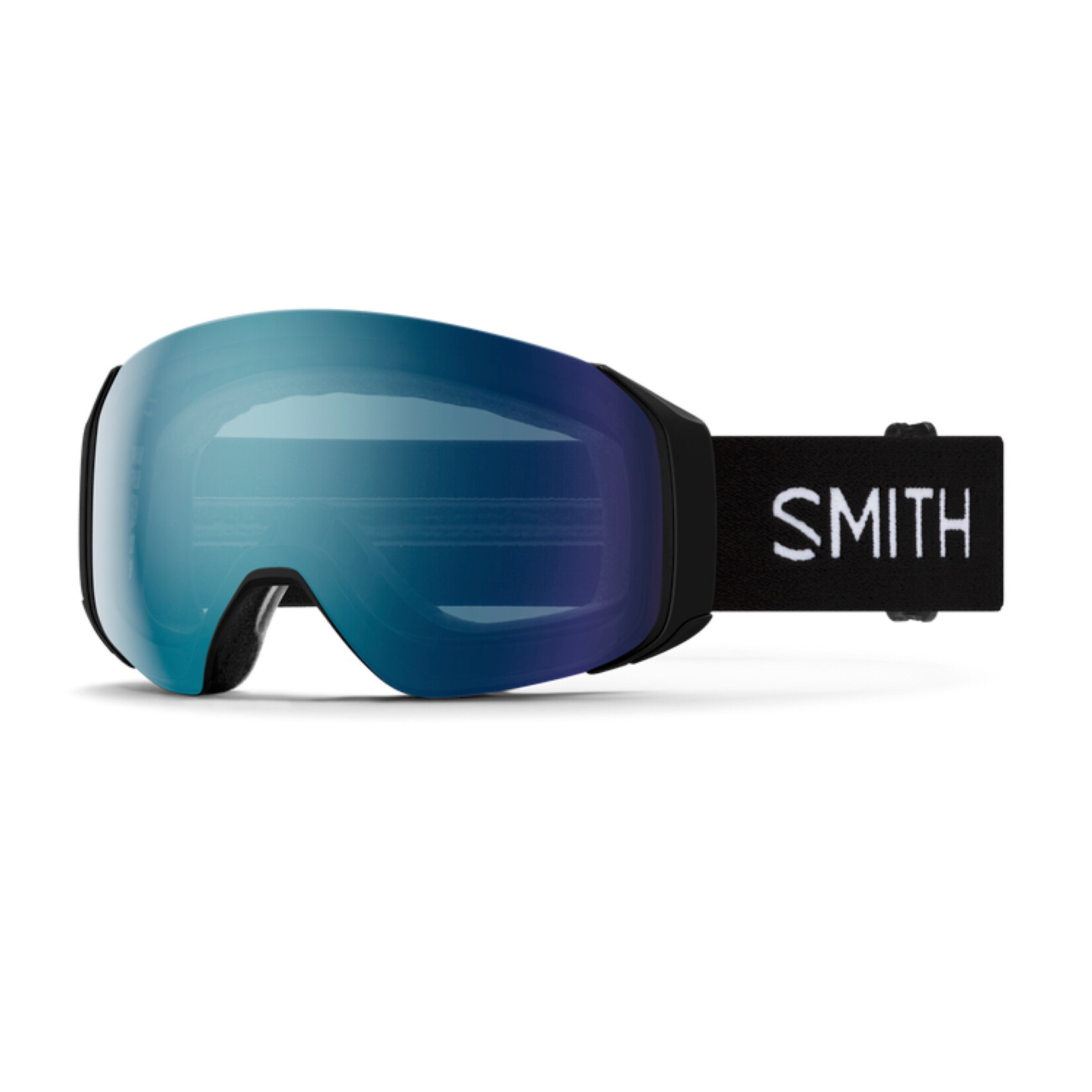 SMITH SMITH GOGGLE 4D MAG S BLACK CHROMAPOP EVERYDAY BLUE MIRROR