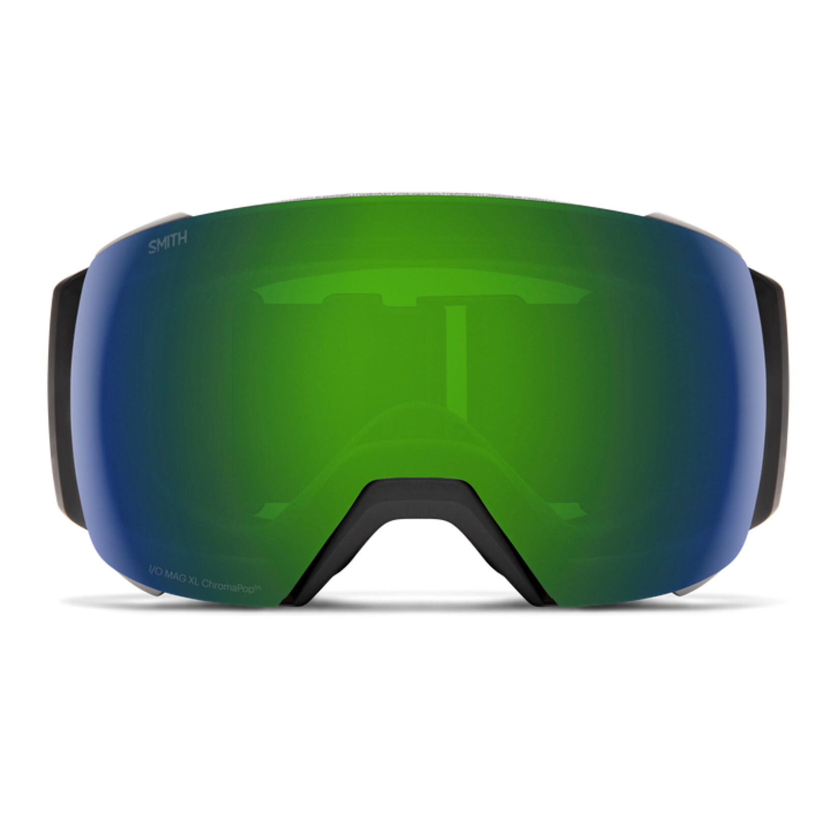 SMITH SMITH GOGGLE I/O MAG XL BLACK CHROMAPOP SUN GREEN MIRROR