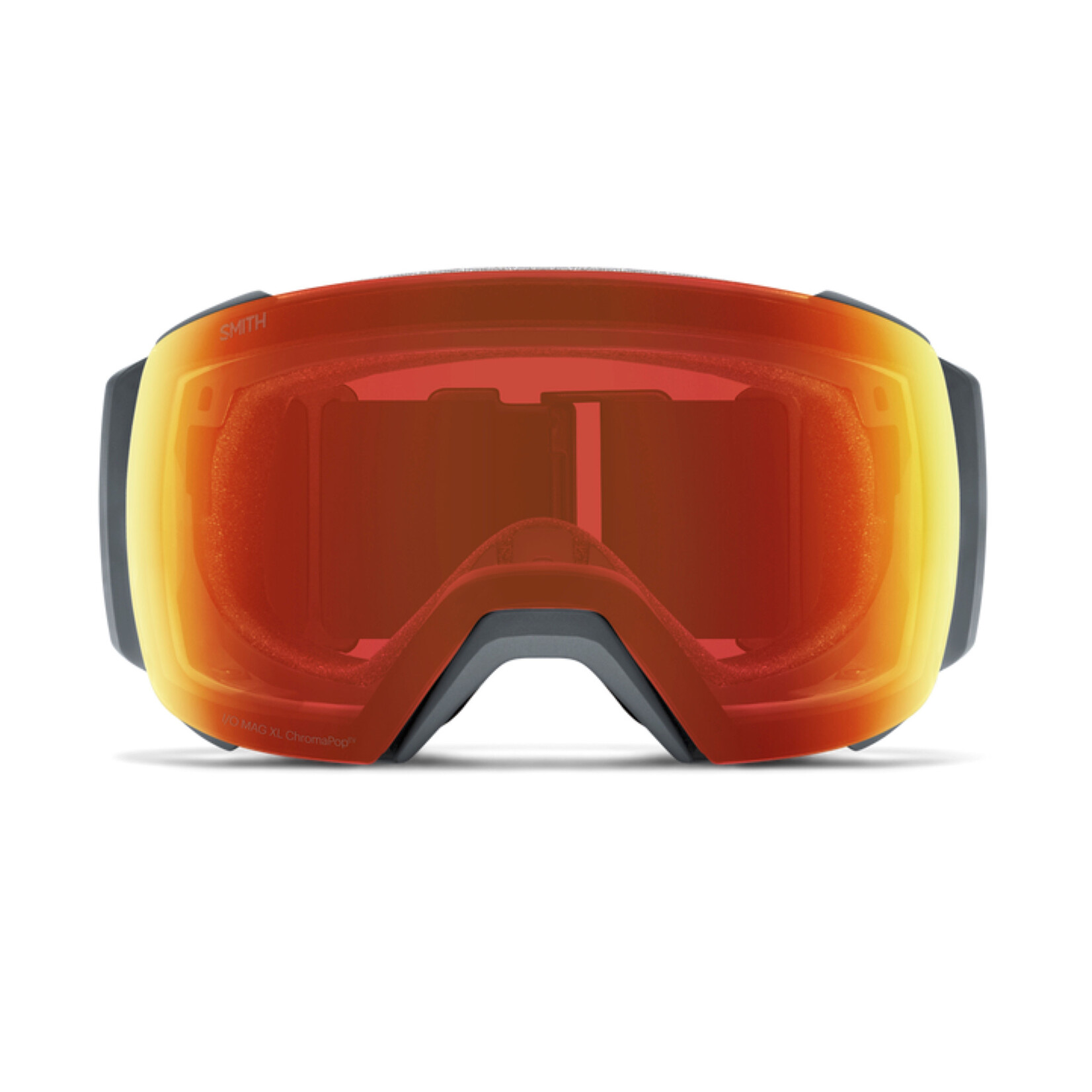 SMITH SMITH GOGGLE I/O MAG XL SLATE CHROMAPOP EVERYDAY RED MIRROR
