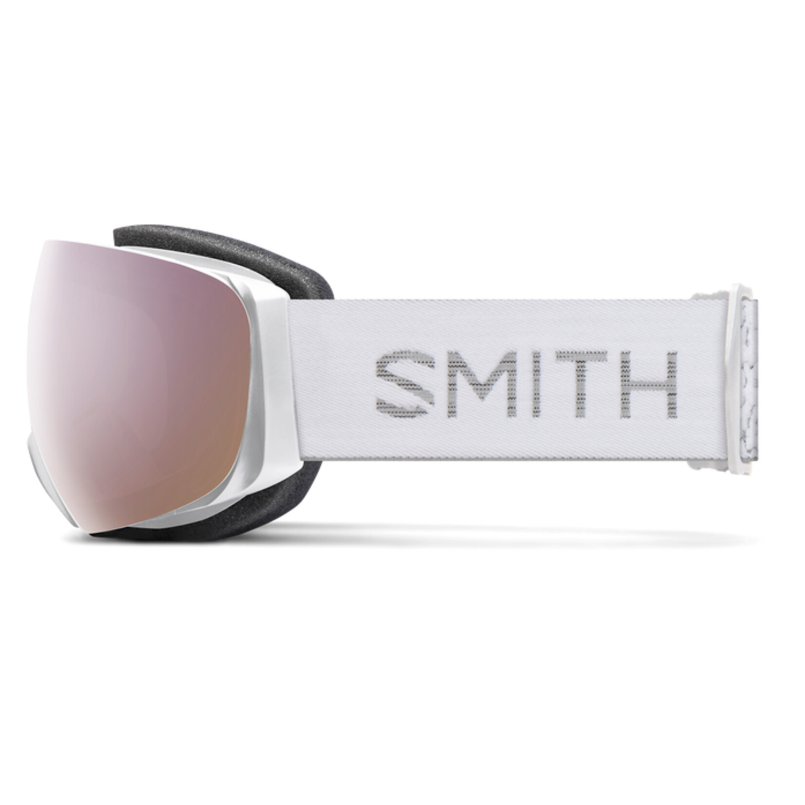 SMITH SMITH GOGGLE I/O MAG S WHITE CHUNKY KNIT CHROMAPOP EVERYDAY ROSE GOLD MIRROR