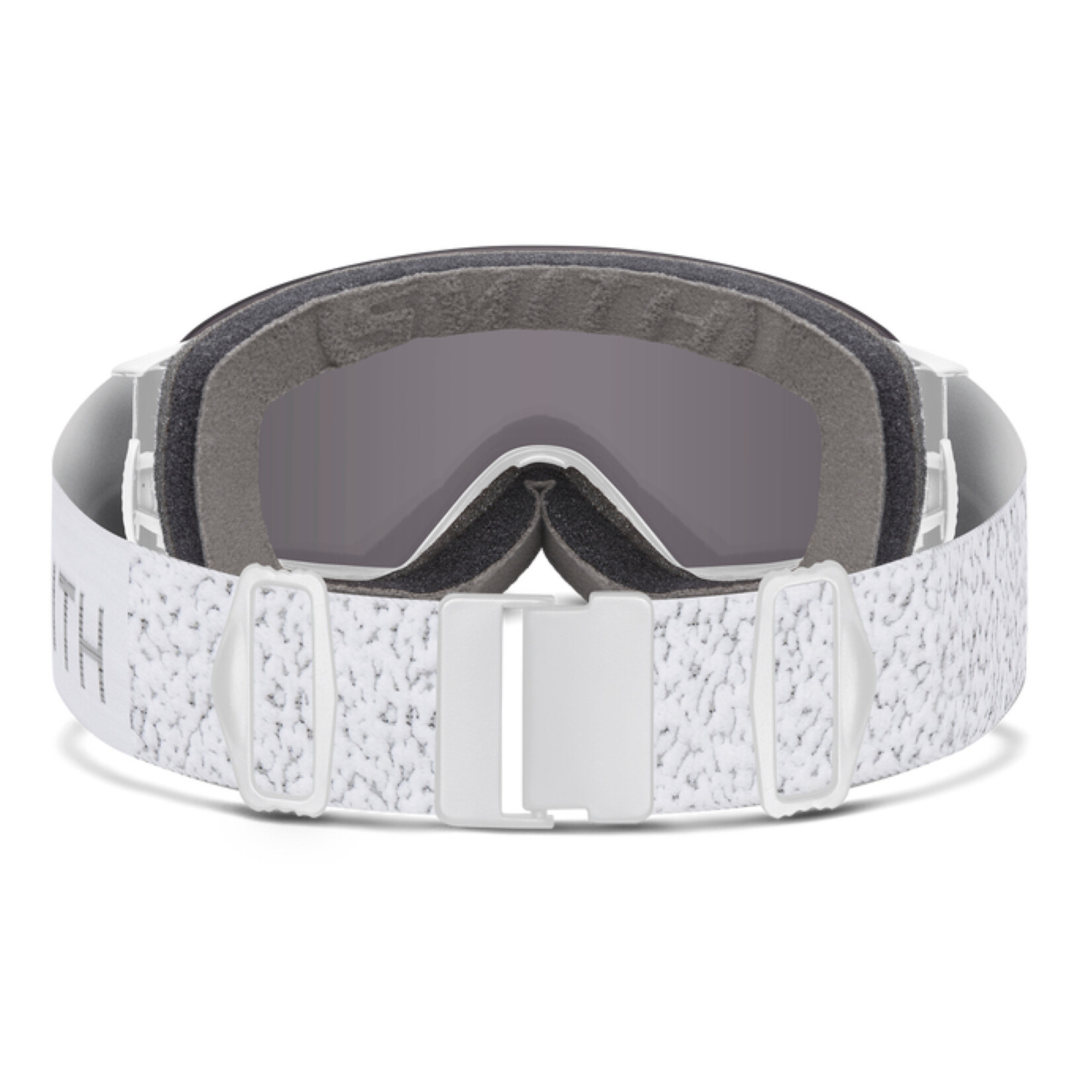 SMITH SMITH GOGGLE I/O MAG S WHITE CHUNKY KNIT CHROMAPOP EVERYDAY ROSE GOLD MIRROR