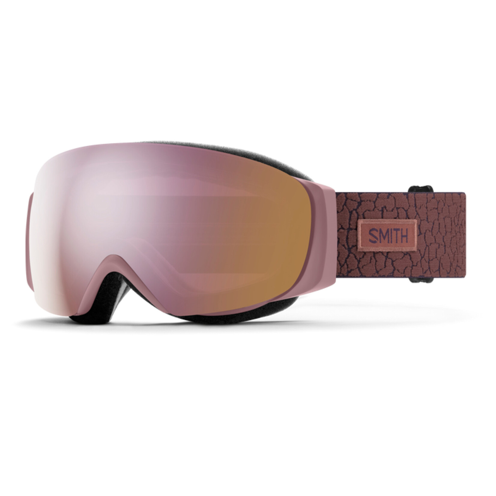 SMITH SMITH GOGGLE I/O MAG S DUSK CRACKLE CHROMAPOP EVERYDAY ROSE GOLD MIRROR