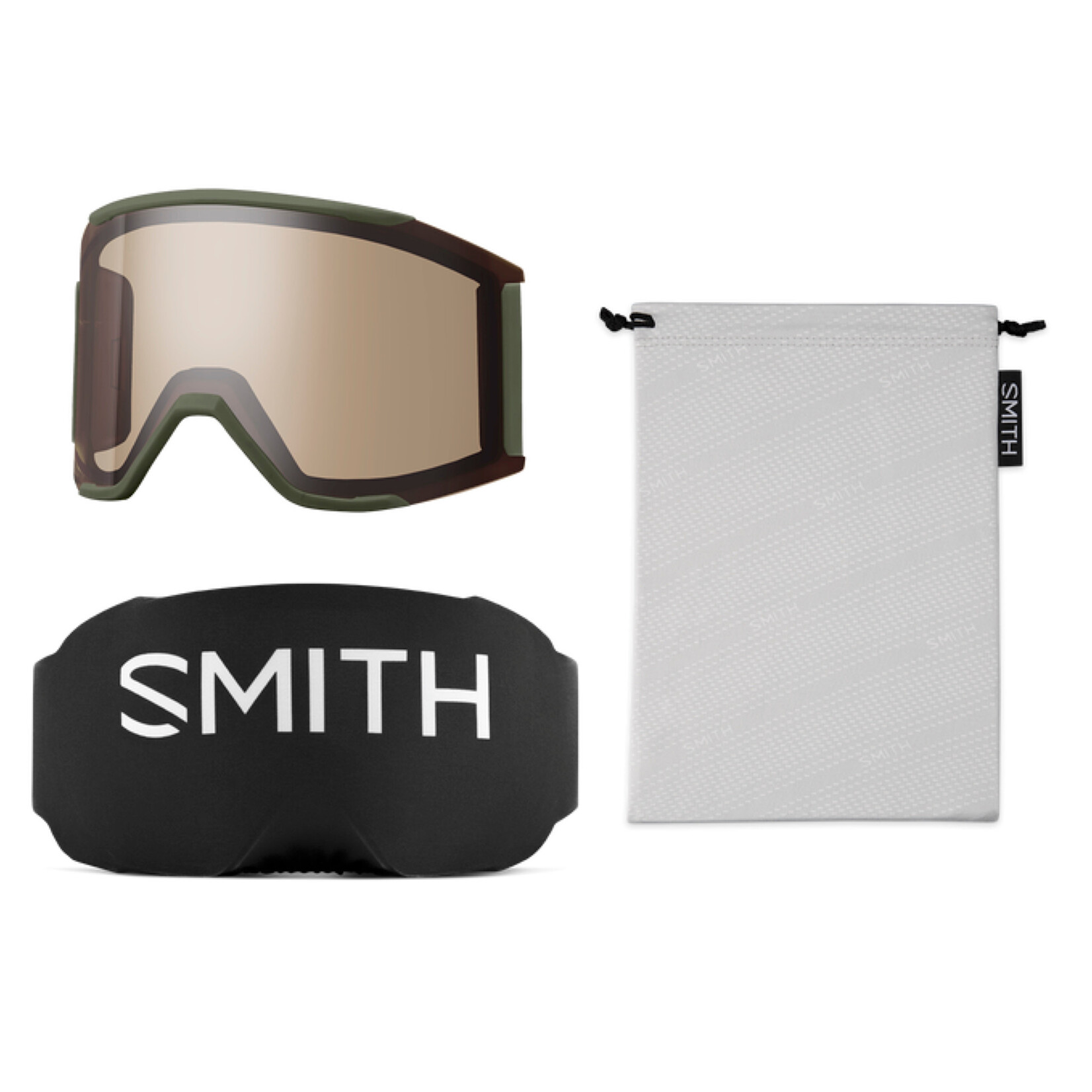 SMITH SMITH GOGGLE SQUAD MAG EYE OF THE TIGER CHROMAPOP SUN BLACK