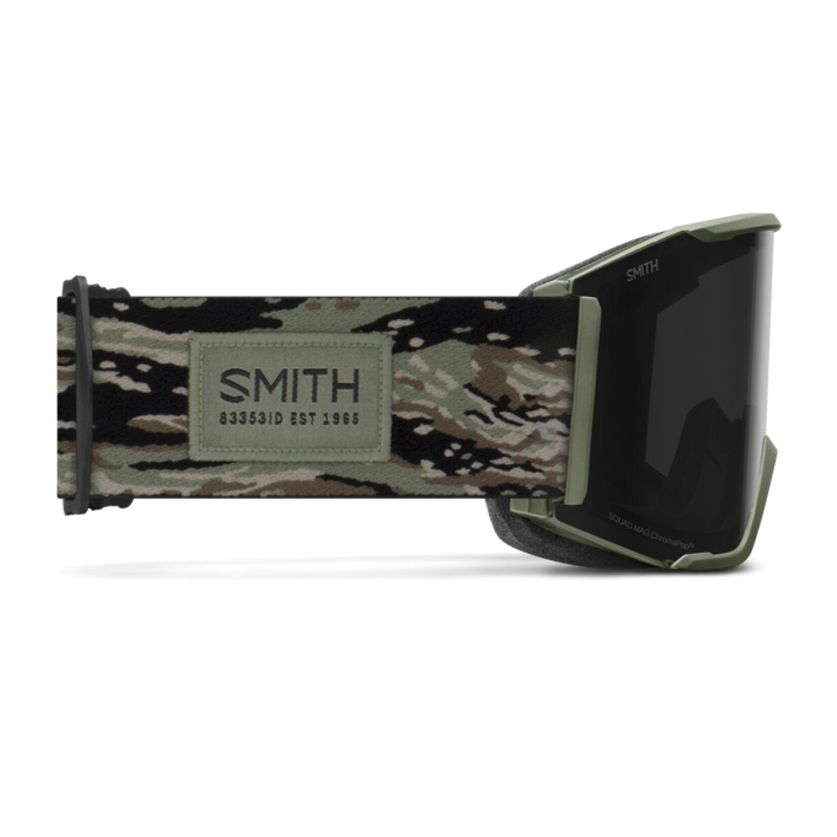SMITH SMITH GOGGLE SQUAD MAG EYE OF THE TIGER CHROMAPOP SUN BLACK