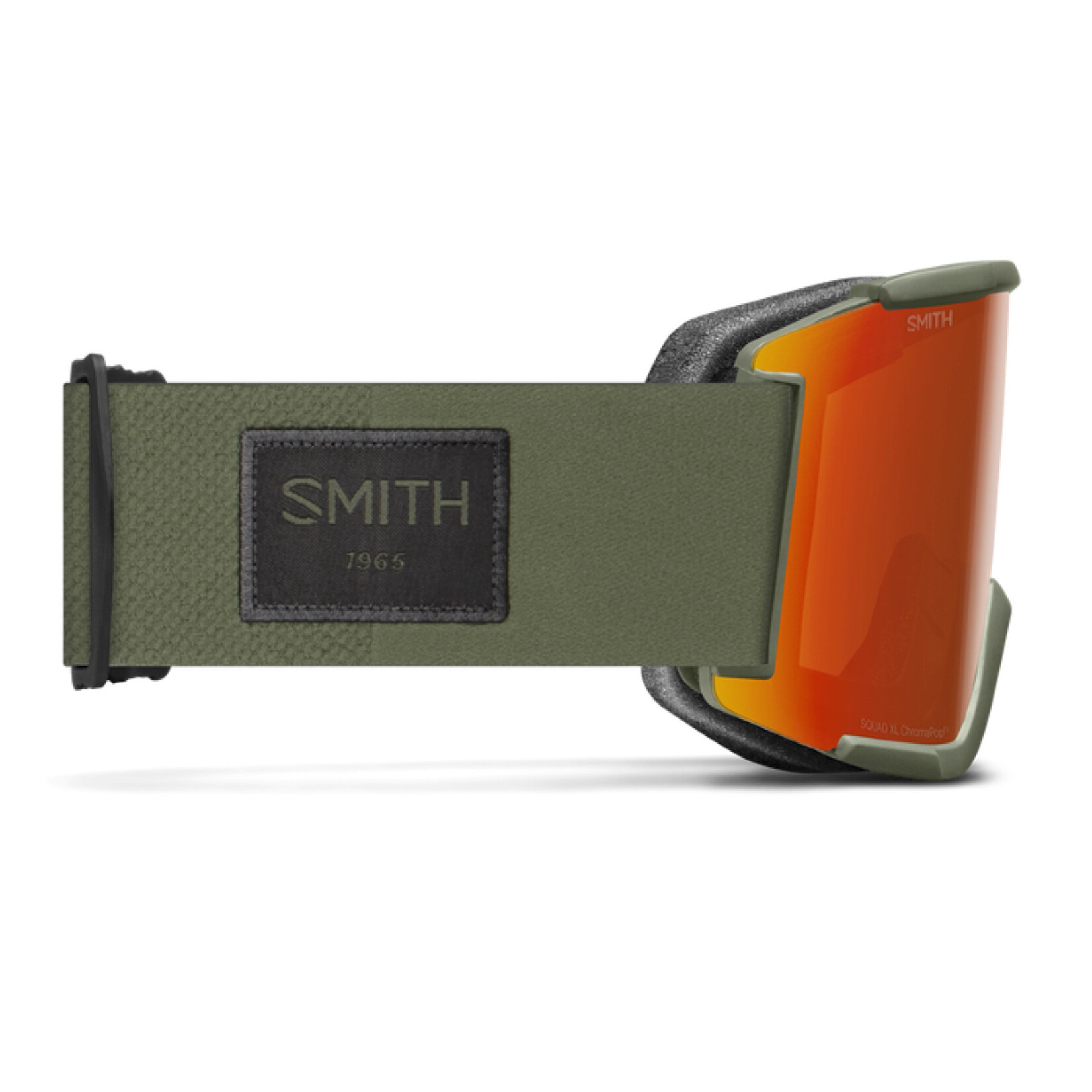 SMITH SMITH GOGGLE SQUAD XL FATIGUE GREEN CHROMAPOP EVERYDAY RED MIRROR