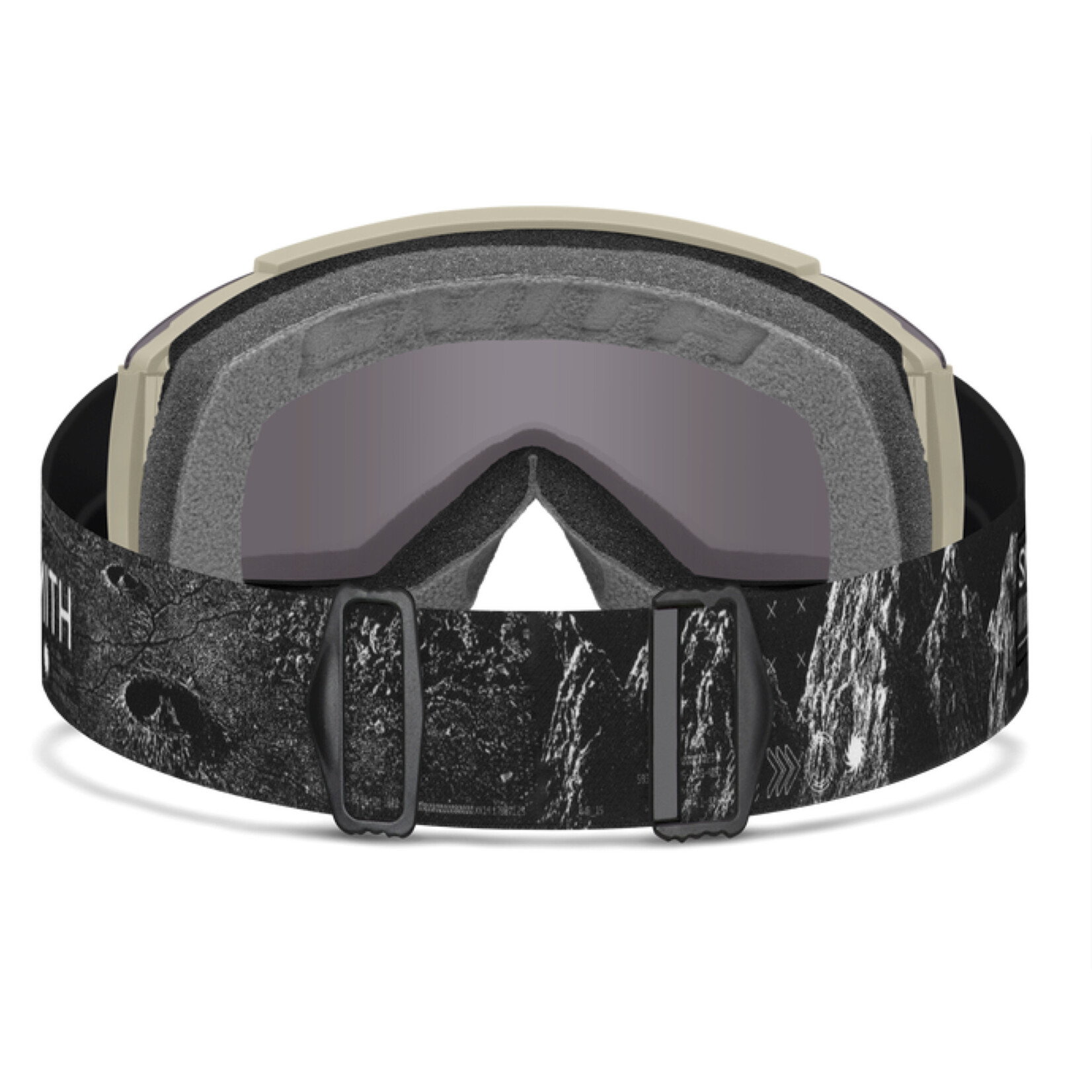 SMITH SMITH GOGGLE SQUAD CHALK SPACE INVADER CHROMAPOP SUN BLACK GOLD MIRROR