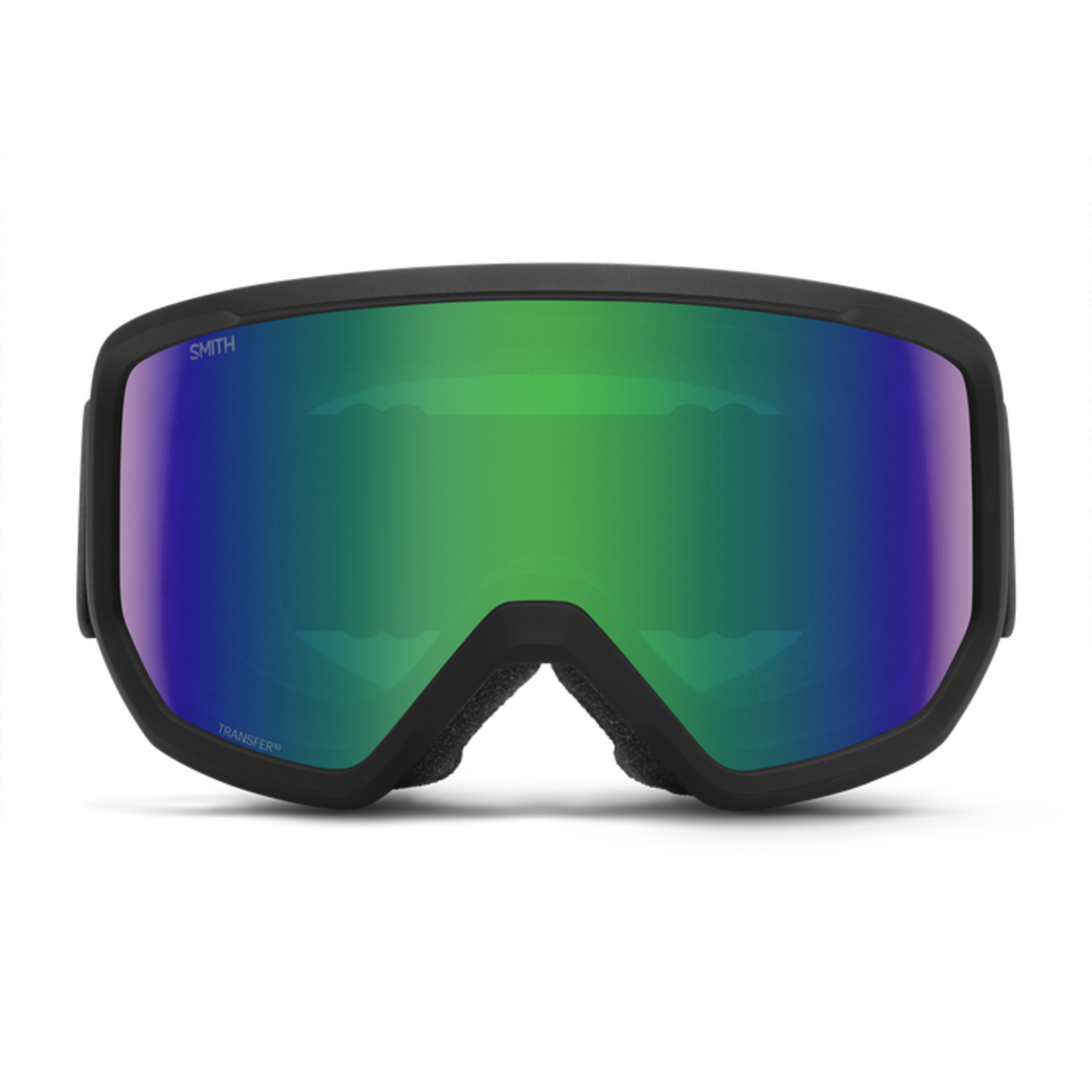 SMITH SMITH GOGGLE TRANSFER BLACK GREEN SOL-X MIRROR
