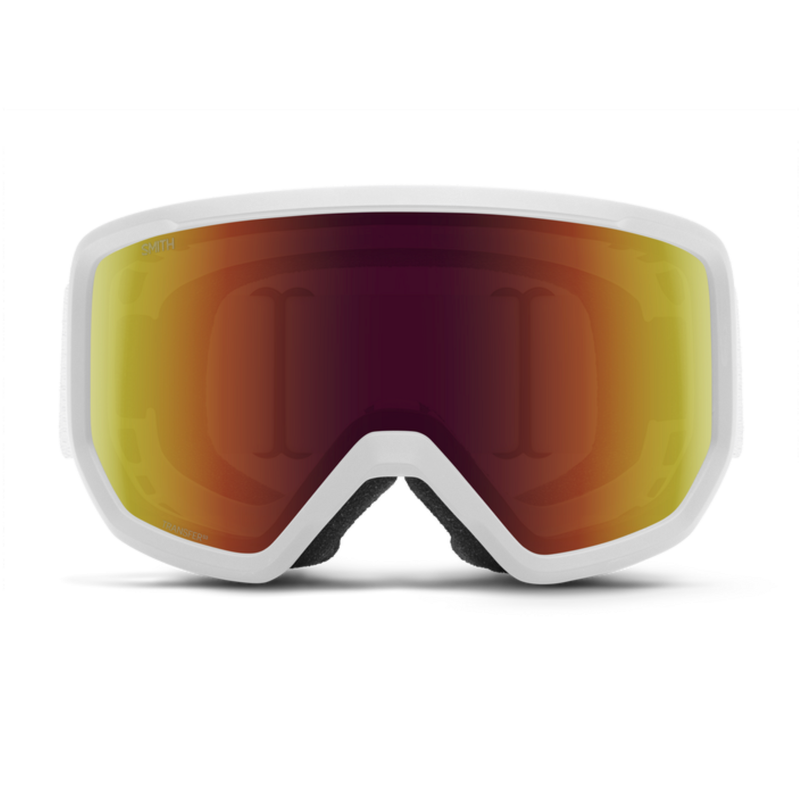 SMITH SMITH GOGGLE TRANSFER WHITE RED SOL-X MIRROR