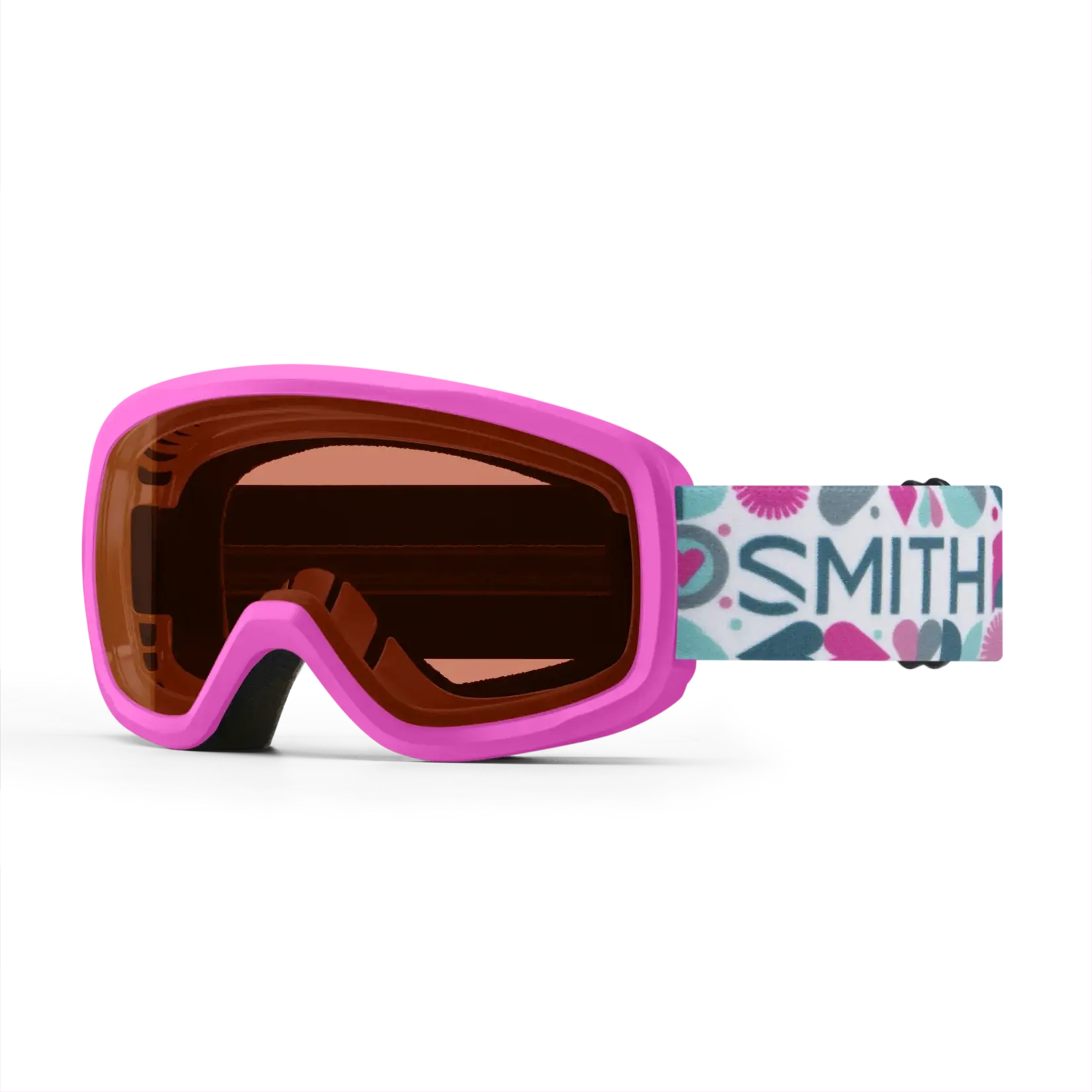 SMITH SMITH GOGGLE SNOWDAY JR VIVID PINK HEARTS RC36