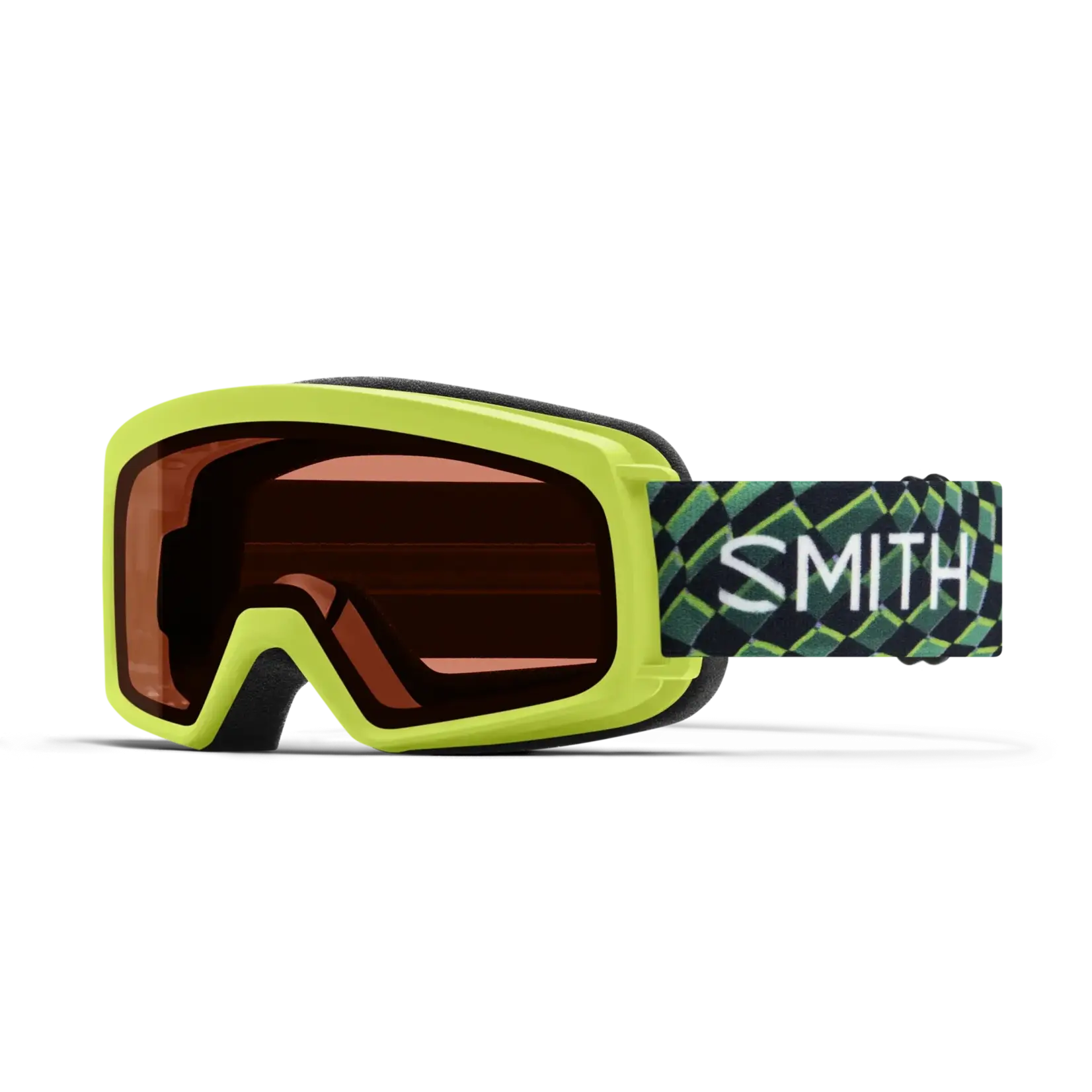 SMITH SMITH GOGGLE RASCAL ELECTRIC LIME LEFT TURN RC36