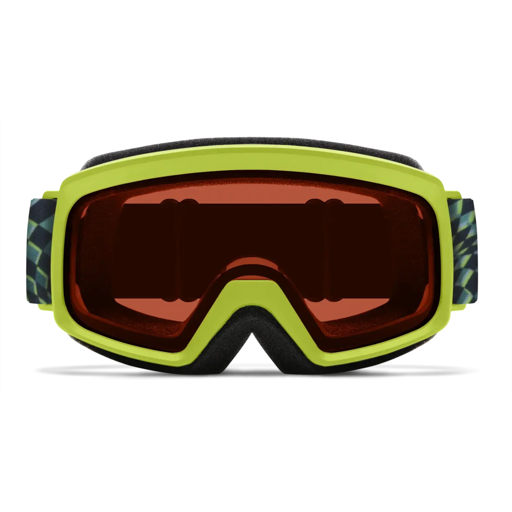 SMITH SMITH GOGGLE RASCAL ELECTRIC LIME LEFT TURN RC36
