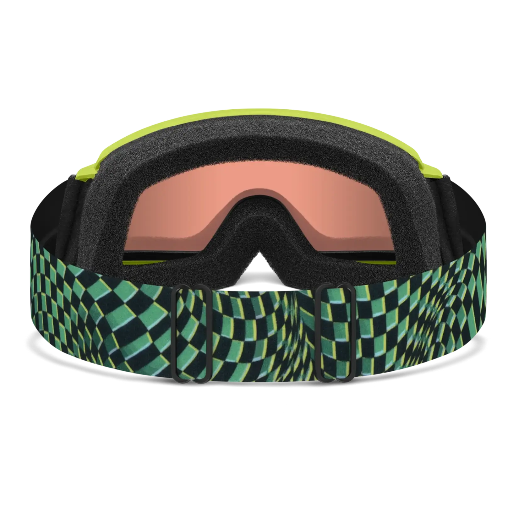 SMITH SMITH GOGGLE RASCAL ELECTRIC LIME LEFT TURN RC36