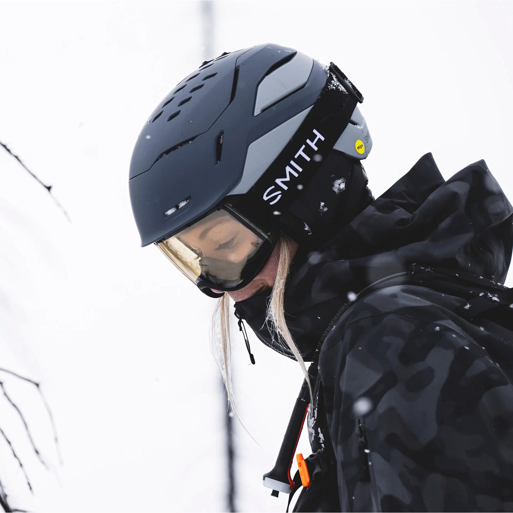 SMITH SMITH HELMET VANTAGE 2 MIPS MATTE ROYAL NAVY WOLF GRAY