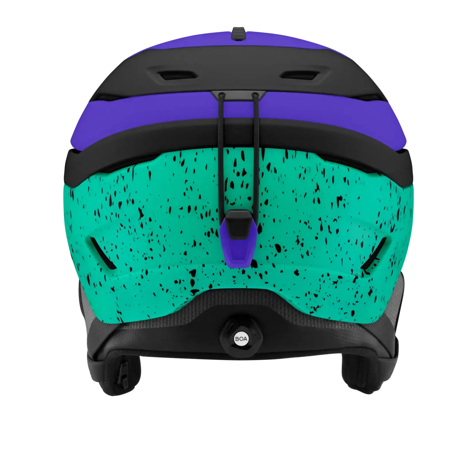 SMITH SMITH HELMET VANTAGE 2 MIPS MATTE BLACK ULTRAVIOLET EMERALD CITY