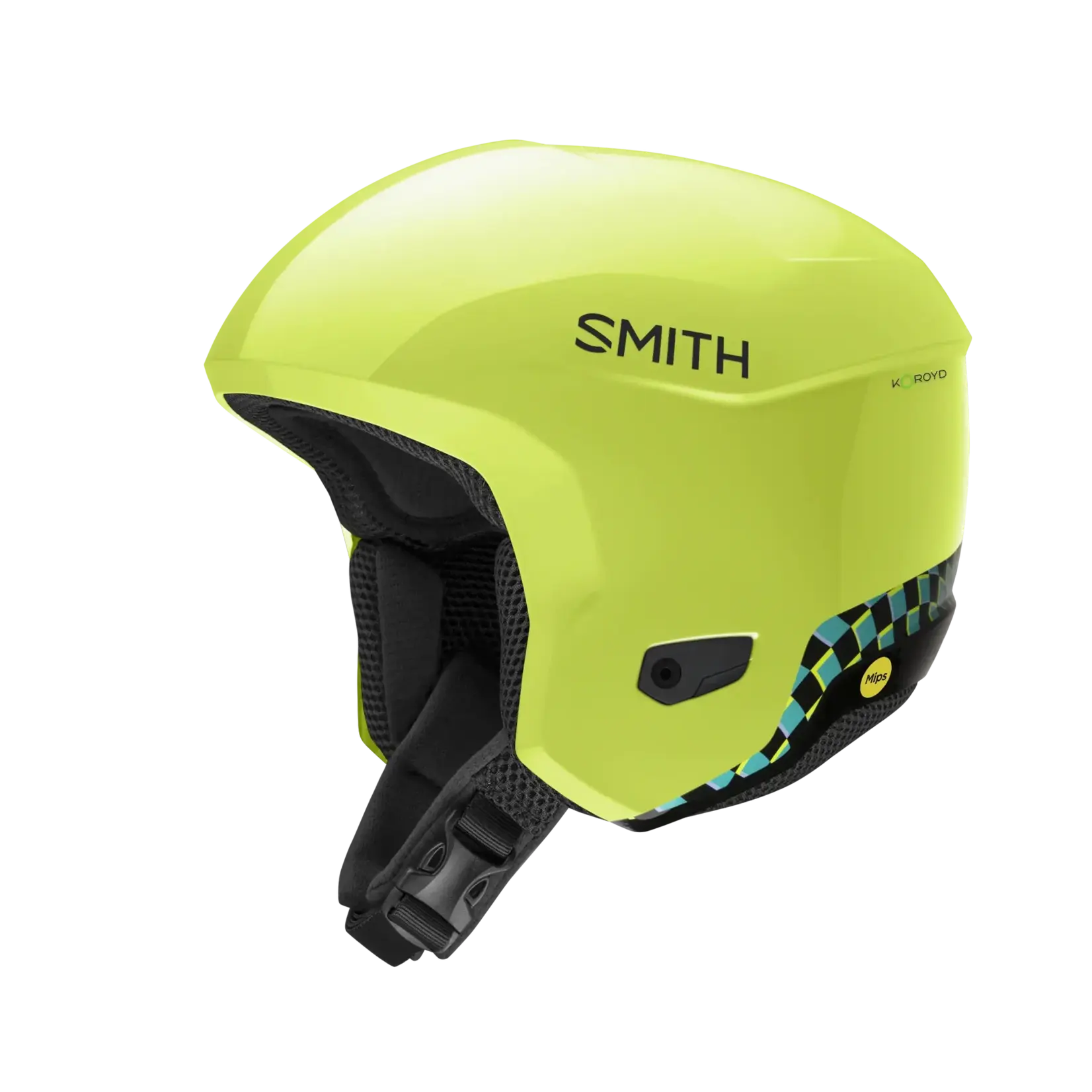 SMITH SMITH HELMET COUNTER JR MIPS FIS ELECTRIC LIME LEFT TURN