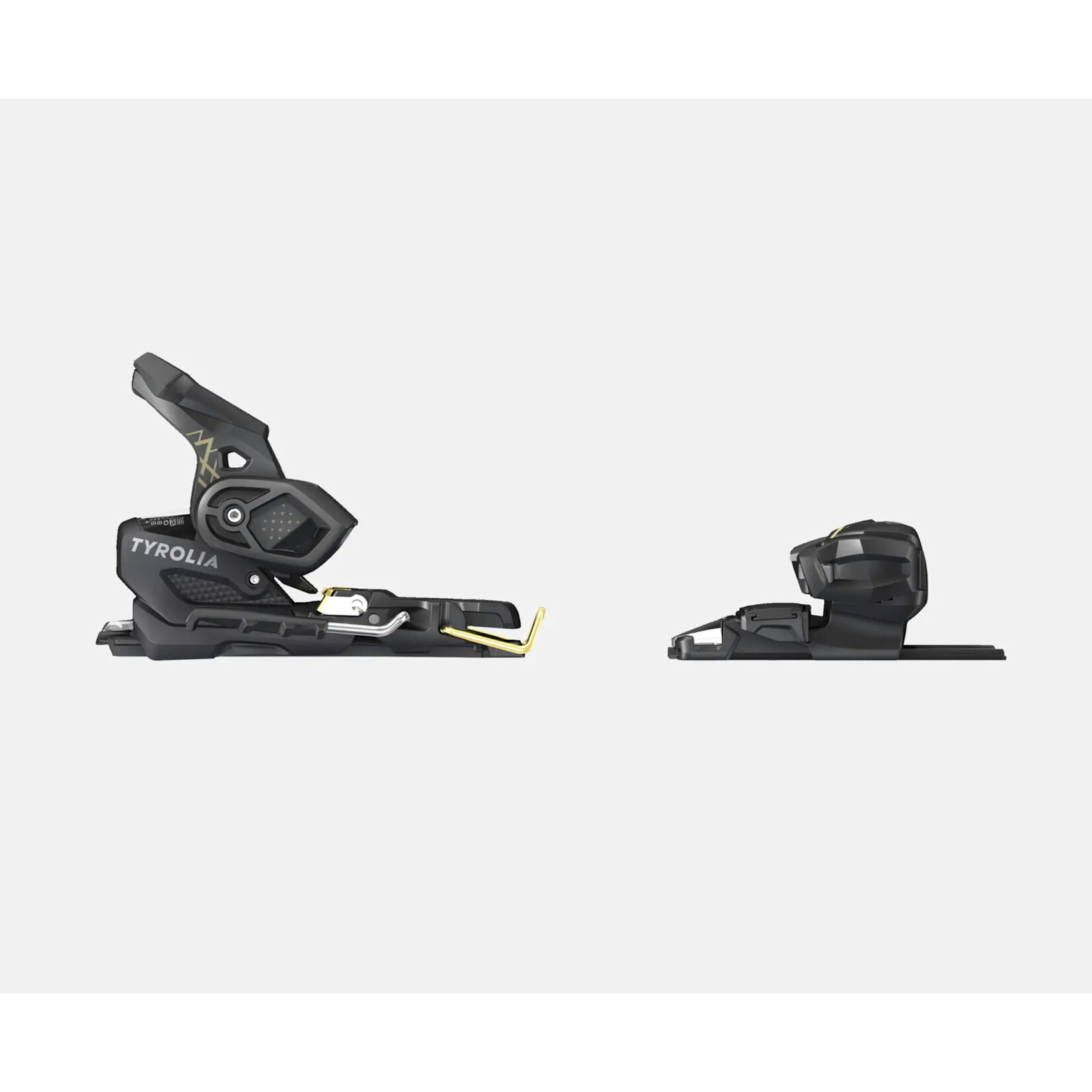 HEAD/TYROLIA HEAD 2026 SKI BINDINGS ATTACK HYBRID 14 MN/PT W/O BRAKE (O) SOLID BLACK/GOLD