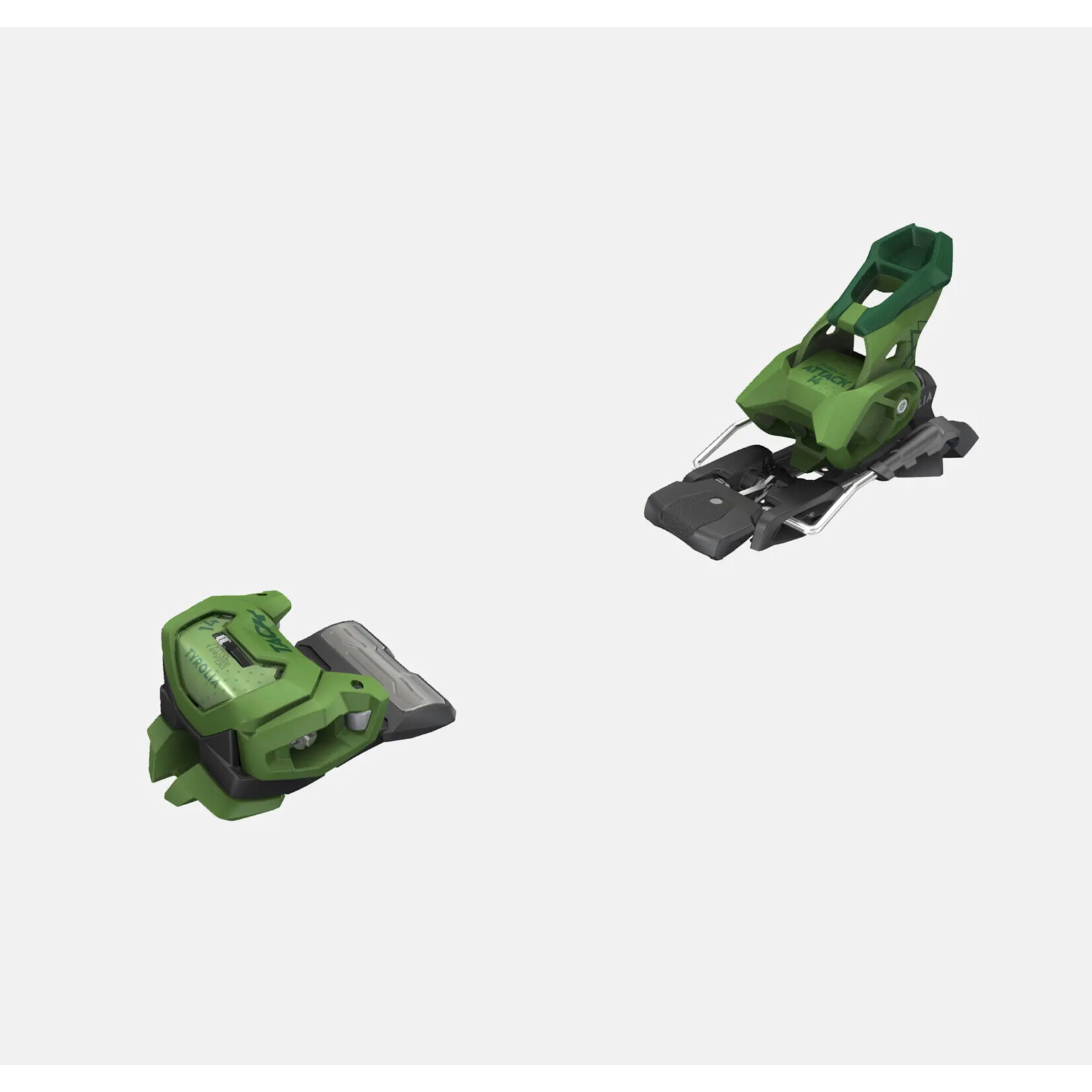 HEAD/TYROLIA HEAD 2027 SKI BINDINGS ATTACK 14 GW W/O BRAKE (A) GREEN
